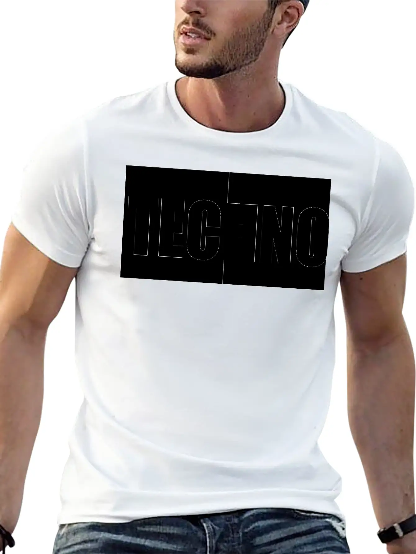 Techno Relaxed Everyday Tee – Lightweight And Durable Cotton