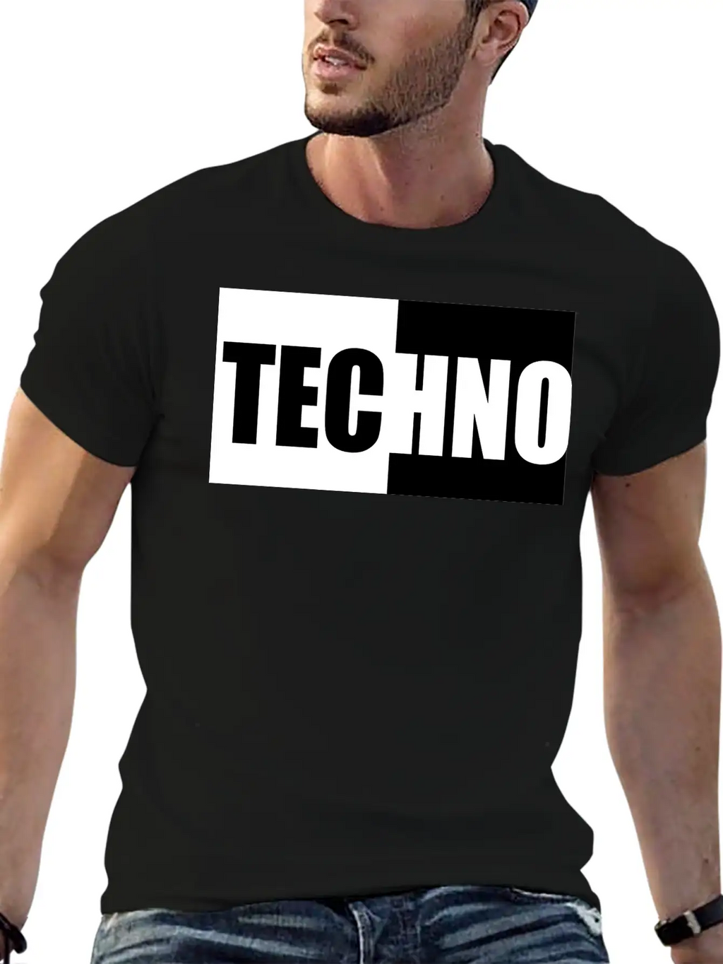 Techno Relaxed Everyday Tee – Lightweight And Durable Cotton