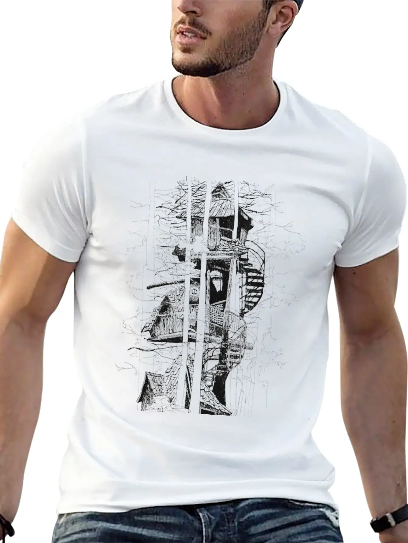 Tee House Unisex Casual T-Shirt – Clean Design For Daily Comfort