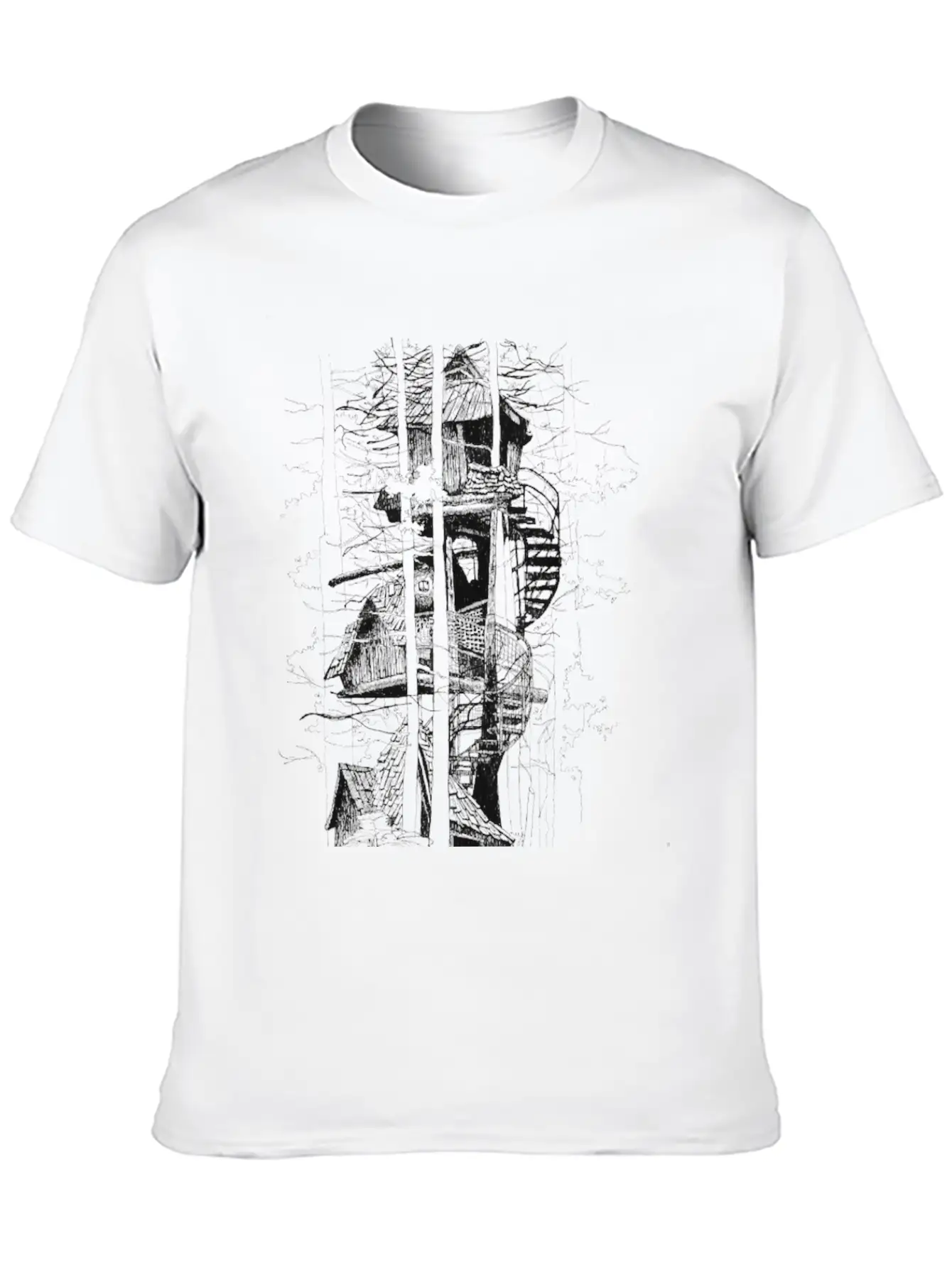 Tee House Unisex Casual T-Shirt – Clean Design For Daily Comfort