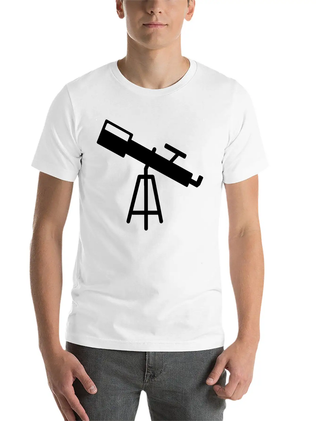 Telescope Astronomy Star Galaxy Space Meteor Gift Classic Cotton Tee – Unisex Comfort For Any Season