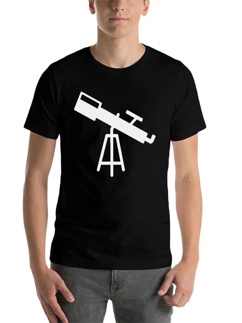 Telescope Astronomy Star Galaxy Space Meteor Gift Classic Cotton Tee – Unisex Comfort For Any Season