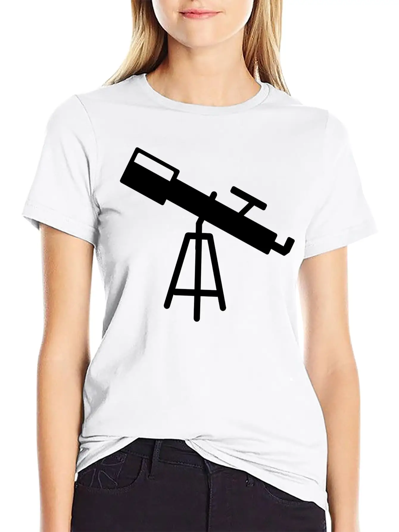 Telescope Astronomy Star Galaxy Space Meteor Gift Classic Cotton Tee – Unisex Comfort For Any Season