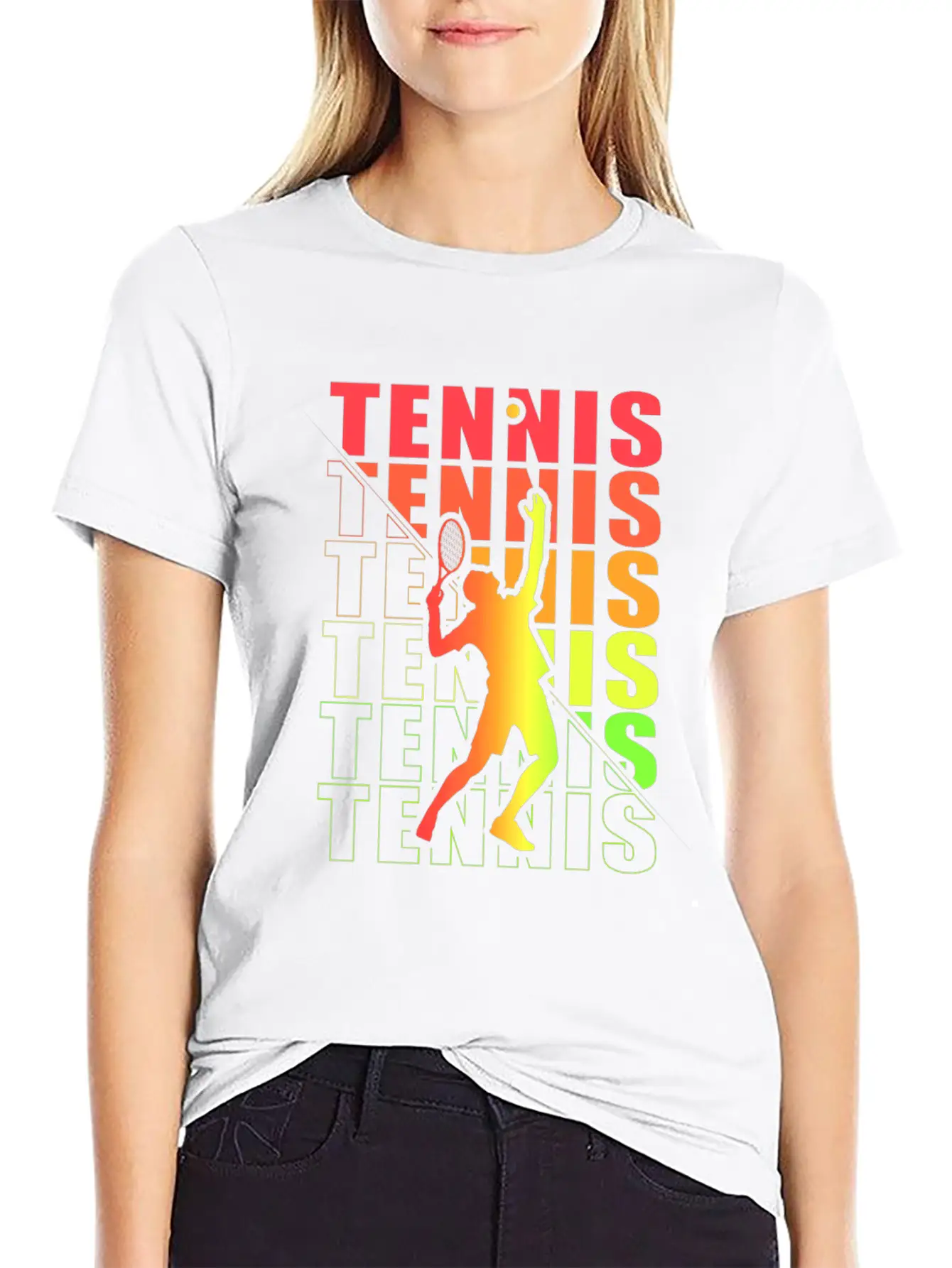 Tennis Clothing For Tennis Players Coaches Fans Breathable Graphic T-Shirt – Perfect For Casual Days