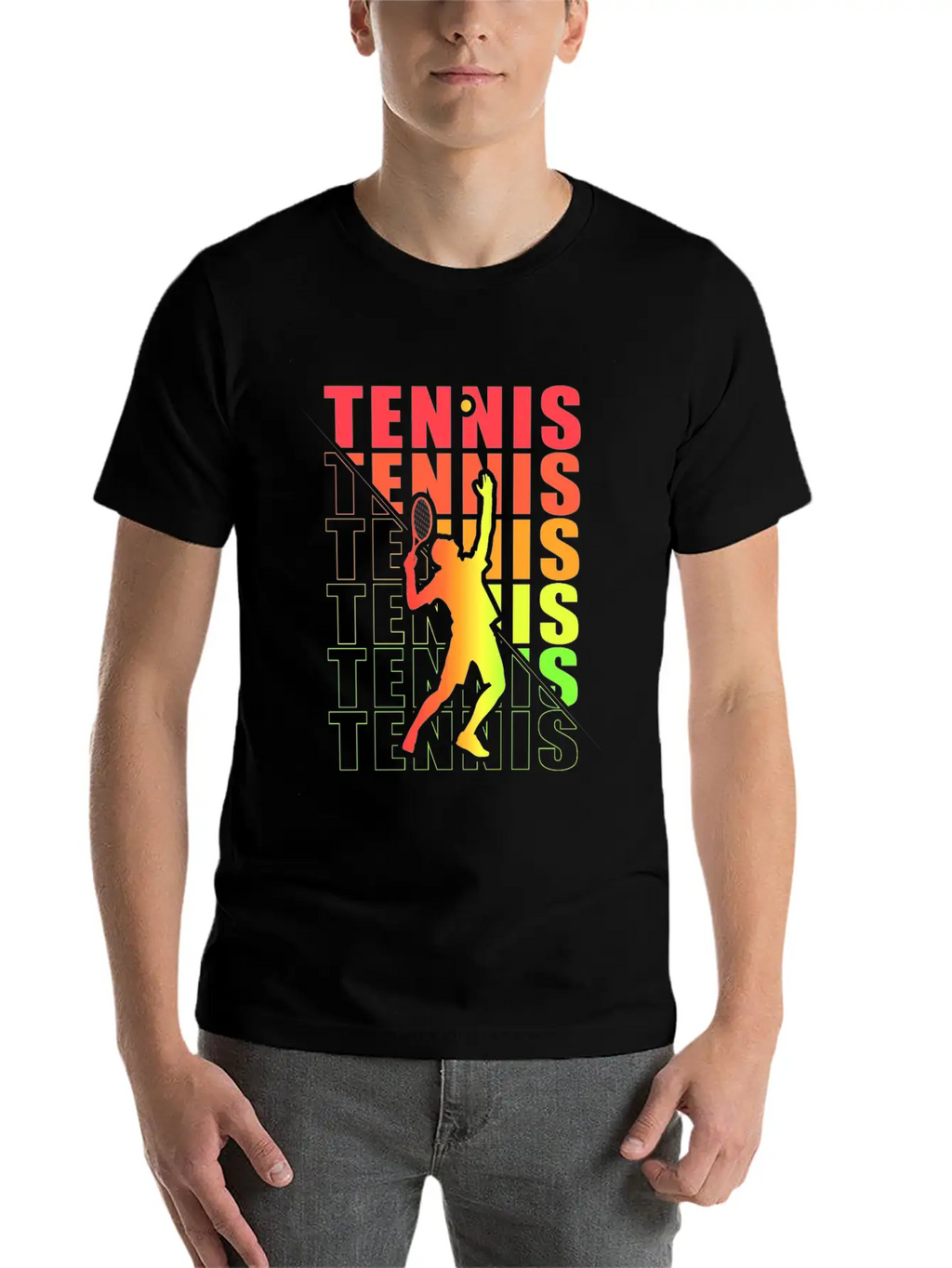 Tennis Clothing For Tennis Players Coaches Fans Breathable Graphic T-Shirt – Perfect For Casual Days