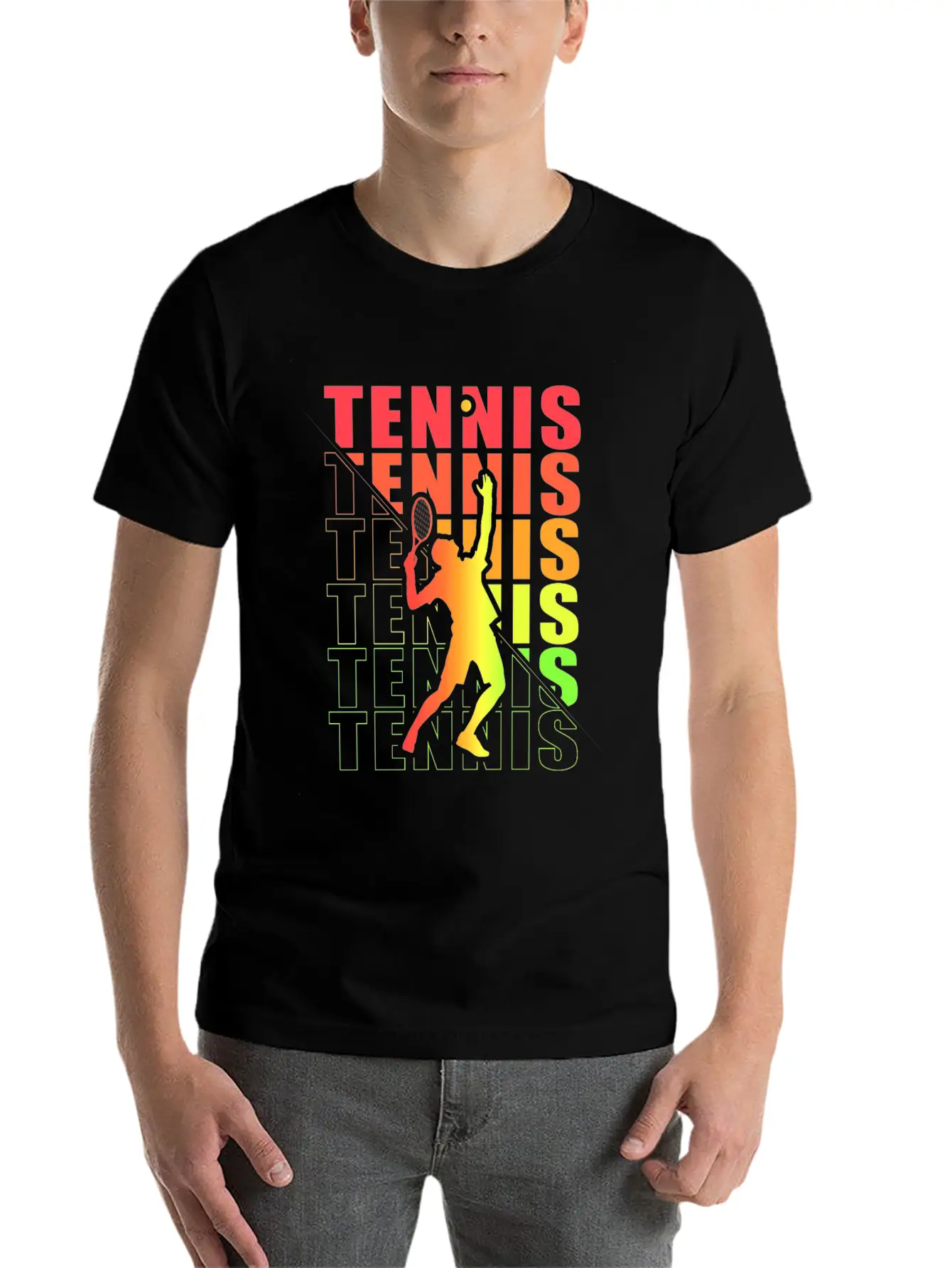Tennis Clothing For Tennis Players Coaches Fans Breathable Graphic T-Shirt – Perfect For Casual Days