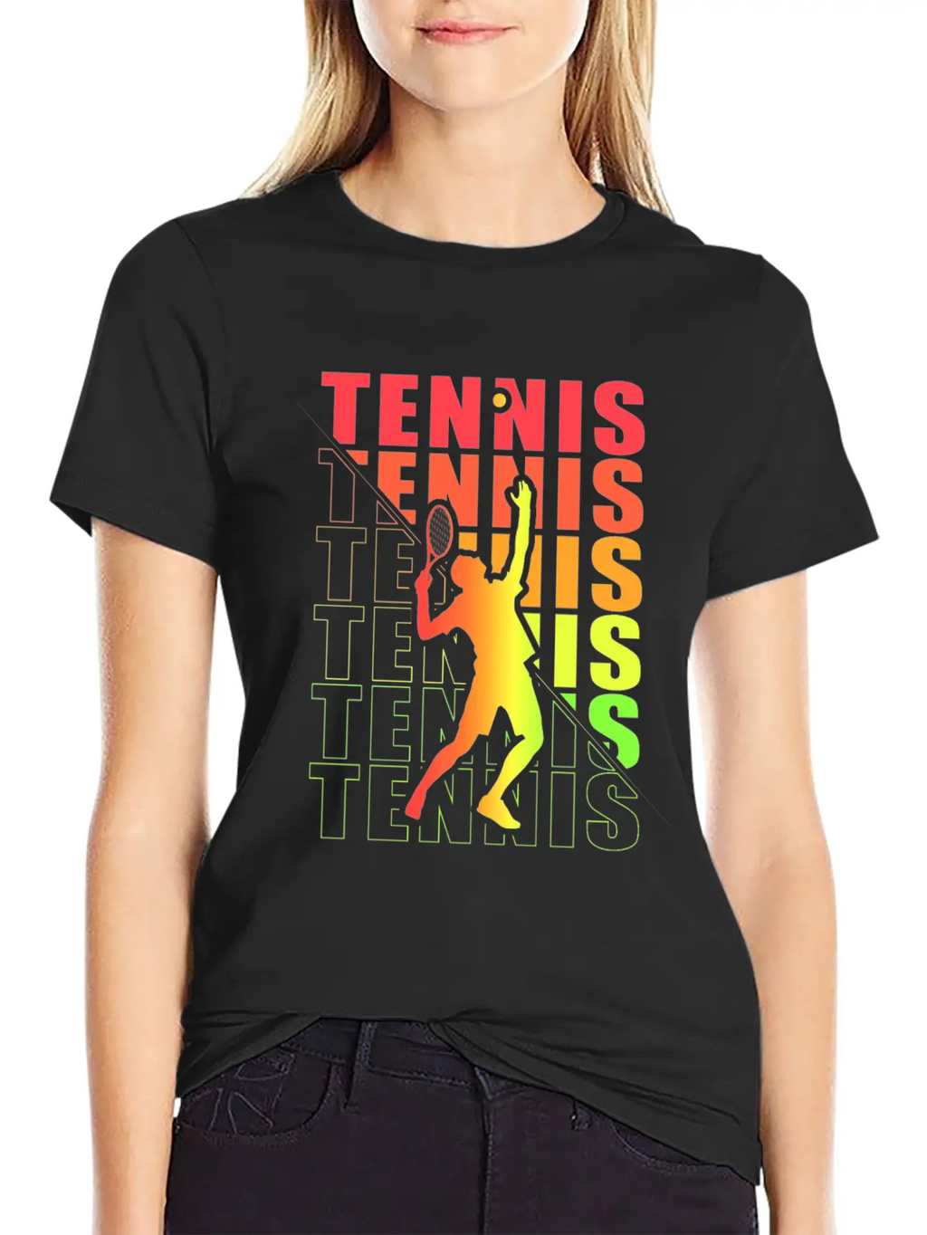 Tennis Clothing For Tennis Players Coaches Fans Breathable Graphic T-Shirt – Perfect For Casual Days