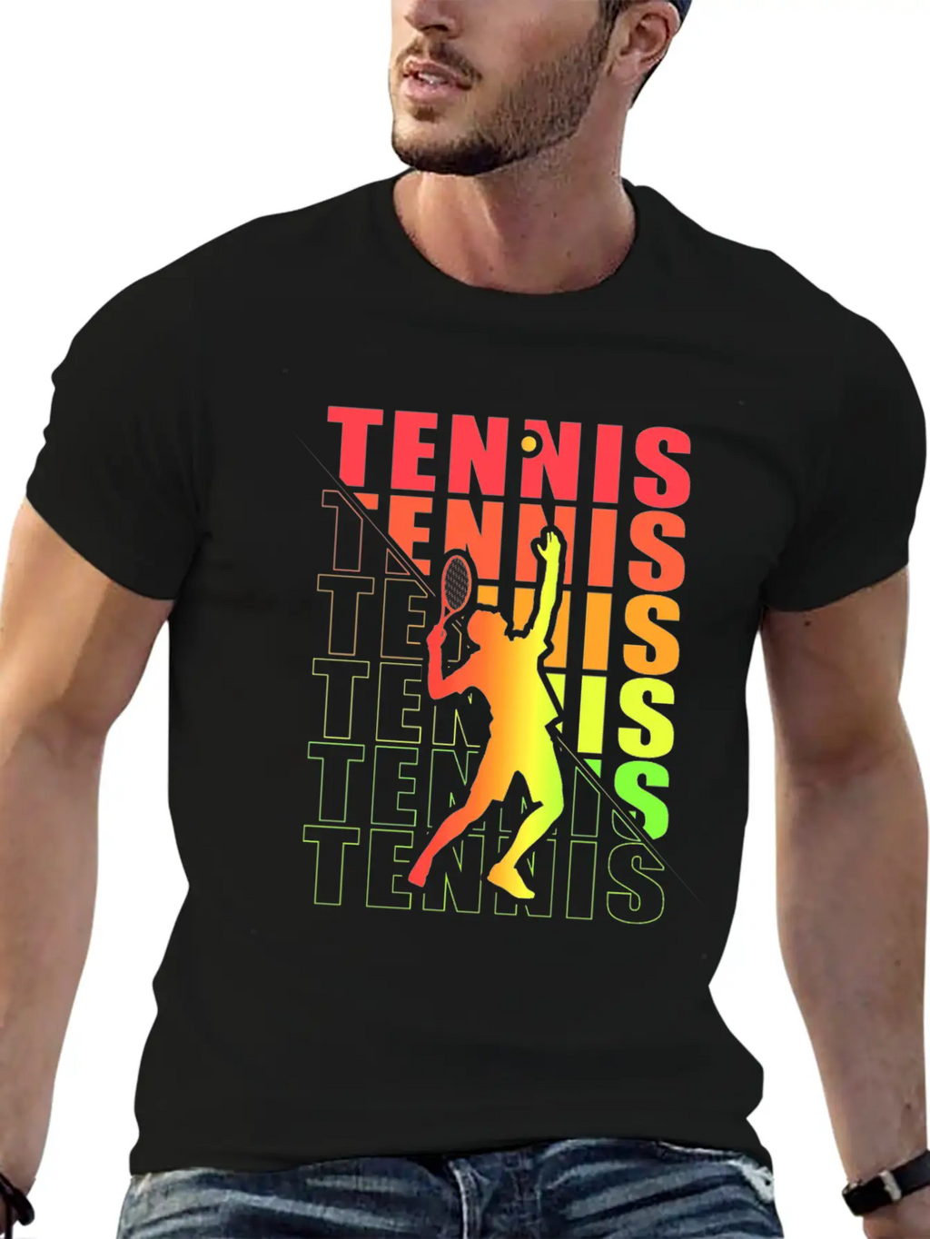 Tennis Clothing For Tennis Players Coaches Fans Breathable Graphic T-Shirt – Perfect For Casual Days