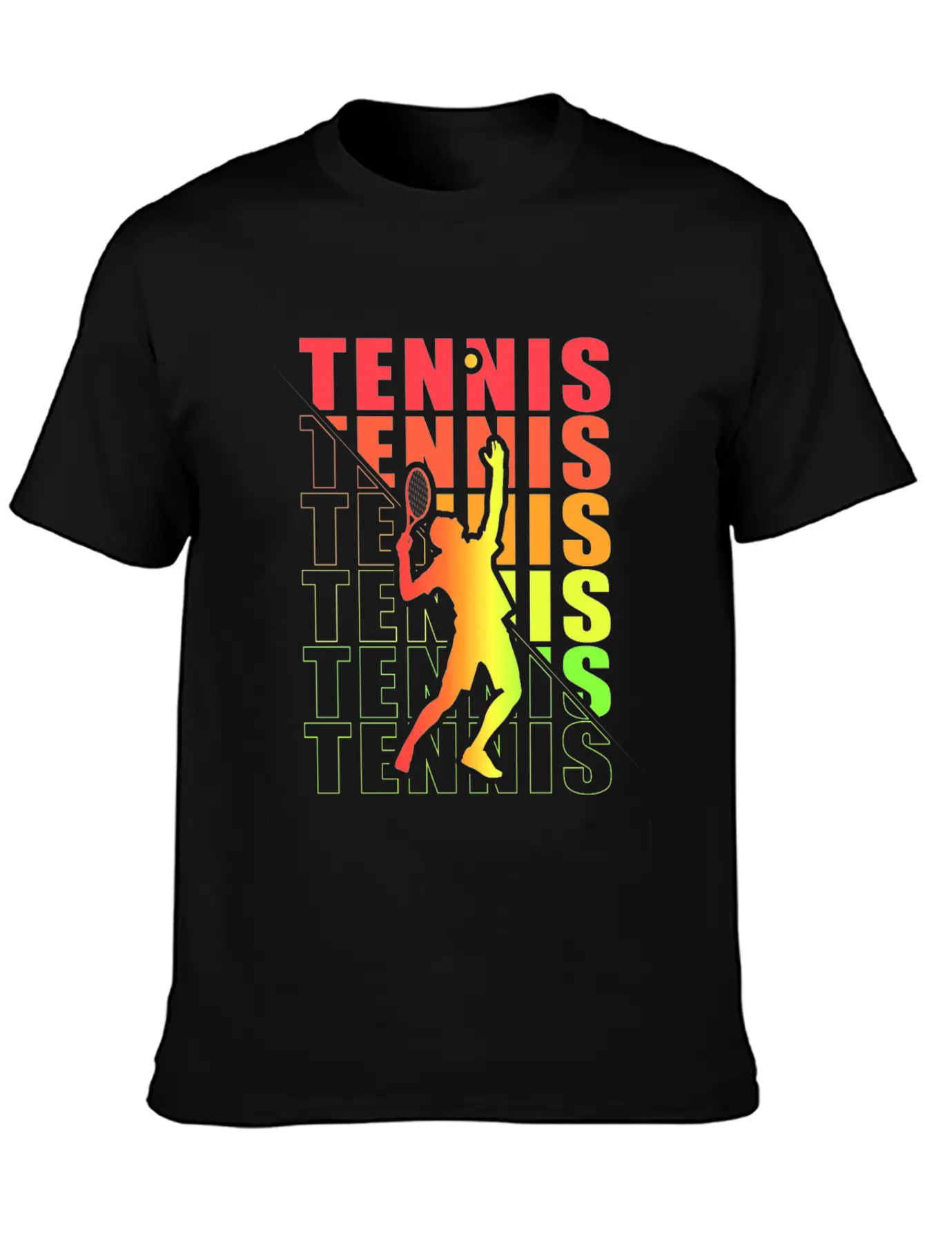 Tennis Clothing For Tennis Players Coaches Fans Breathable Graphic T-Shirt – Perfect For Casual Days