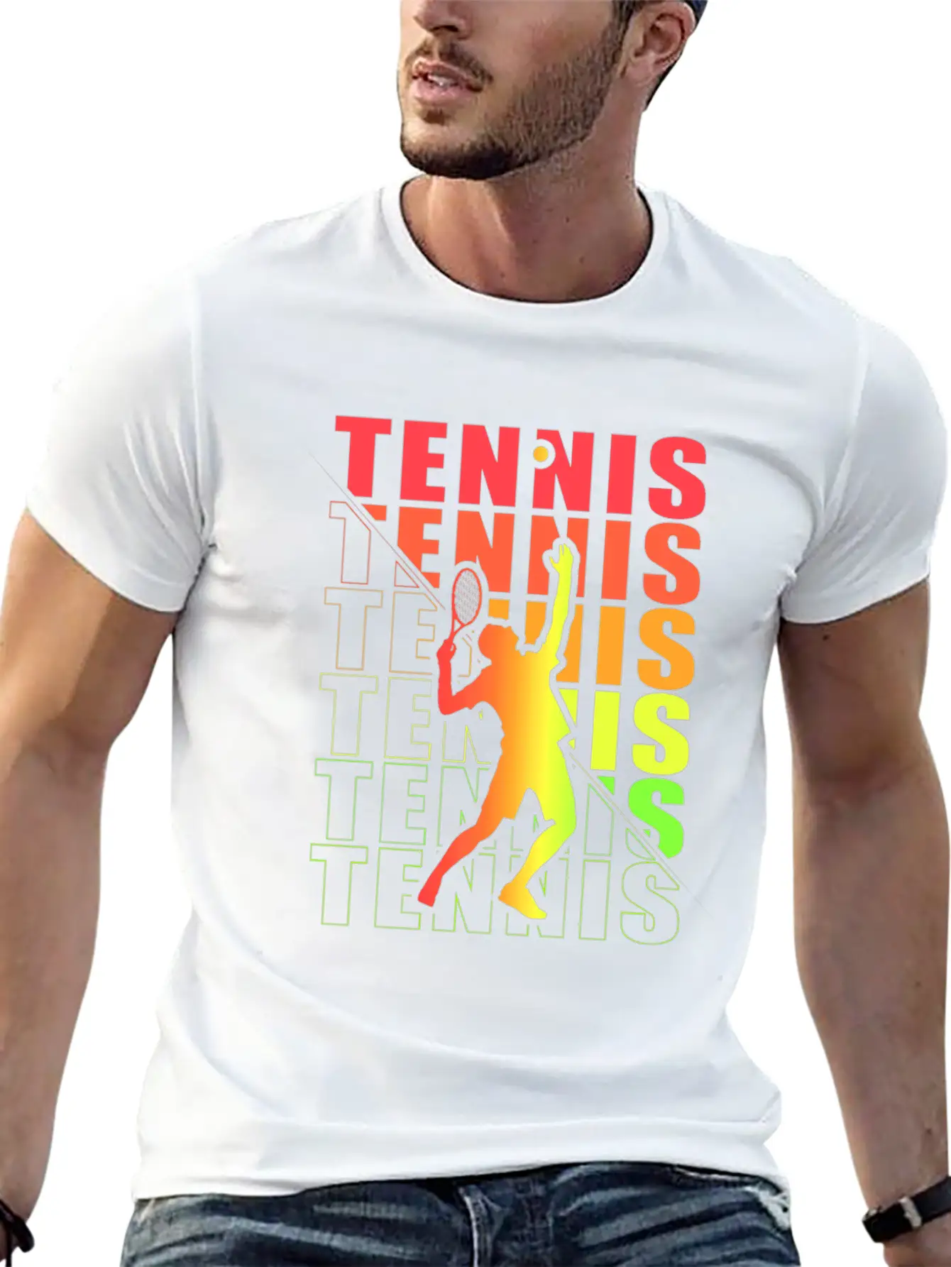 Tennis Clothing For Tennis Players Coaches Fans Breathable Graphic T-Shirt – Perfect For Casual Days
