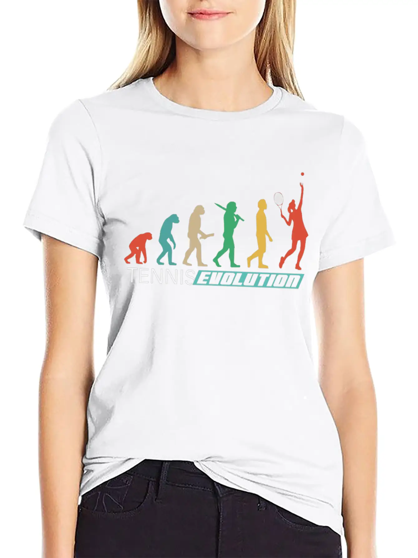 Tennis Clothing Outfit Tennis Player Women Girl Basic Graphic T-Shirt – Daily Comfort In Soft Cotton