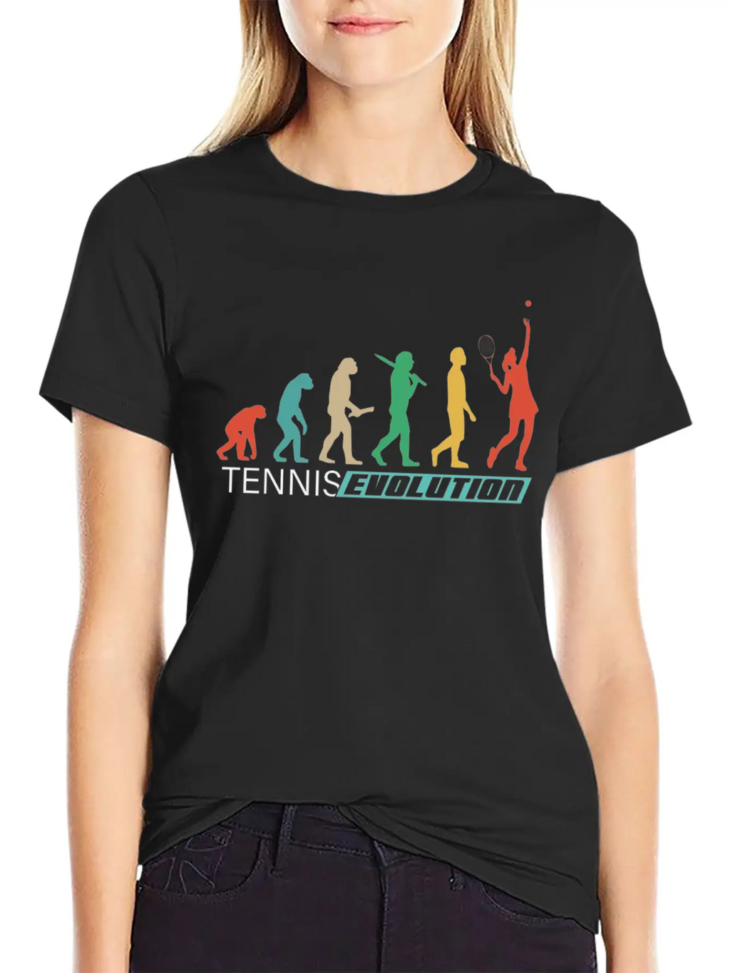 Tennis Clothing Outfit Tennis Player Women Girl Basic Graphic T-Shirt – Daily Comfort In Soft Cotton
