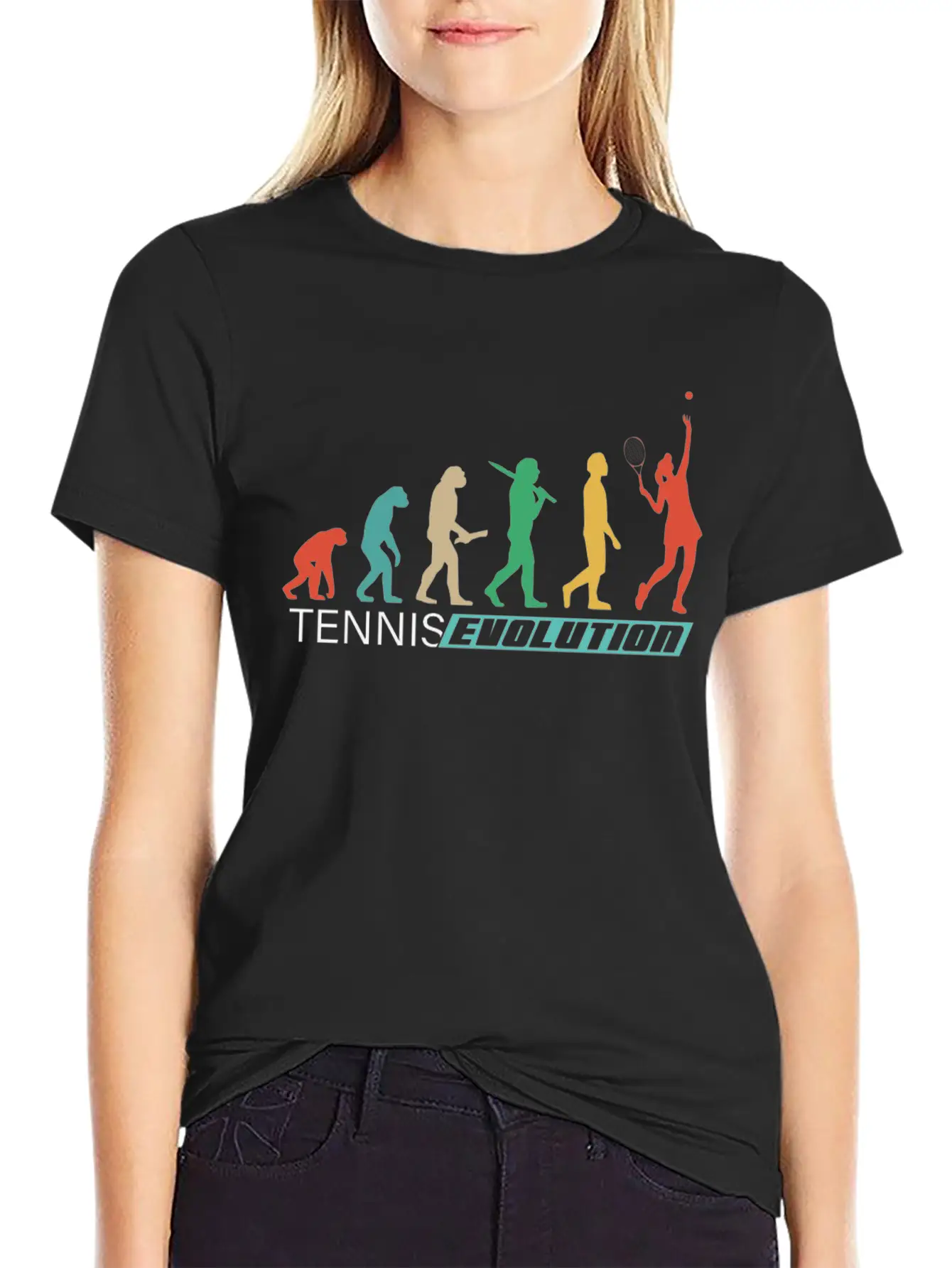 Tennis Clothing Outfit Tennis Player Women Girl Basic Graphic T-Shirt – Daily Comfort In Soft Cotton