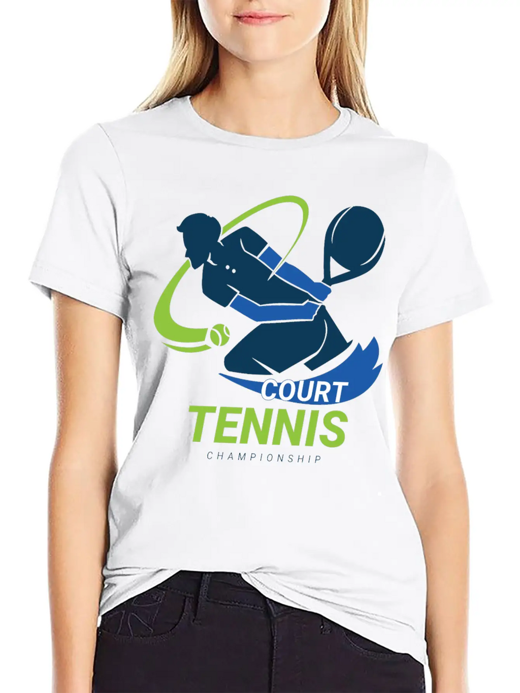 Tennis Court Championship Classic Cotton Tee – Unisex Comfort For Any Season