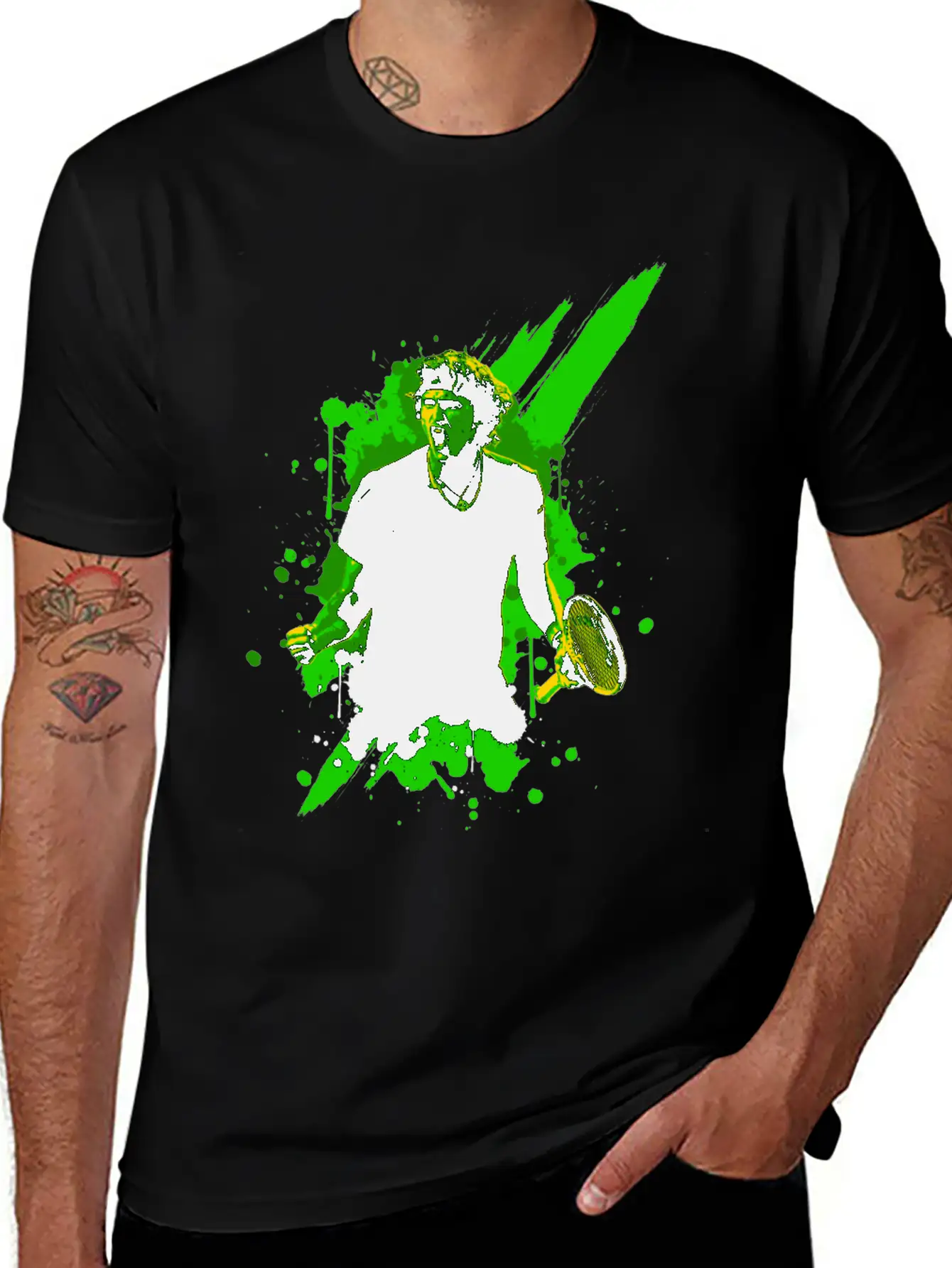 Tennis Is My Favorite Game Basic Graphic T-Shirt – Daily Comfort In Soft Cotton