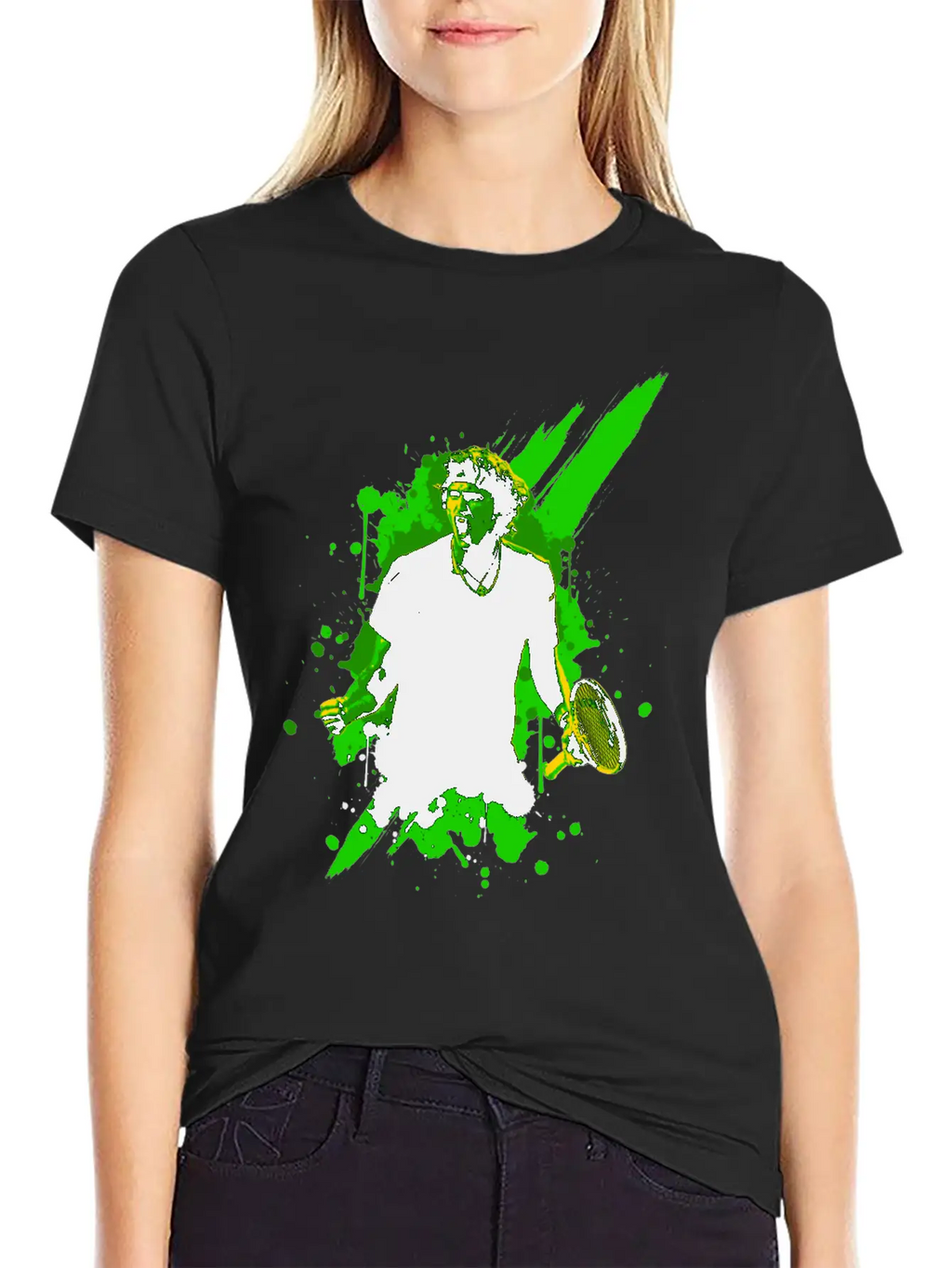 Tennis Is My Favorite Game Basic Graphic T-Shirt – Daily Comfort In Soft Cotton