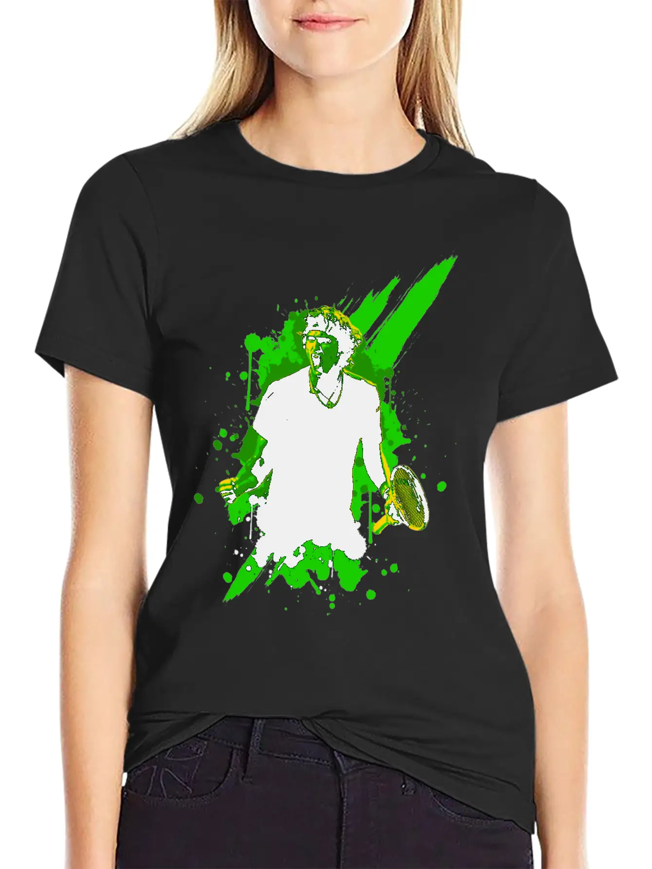 Tennis Is My Favorite Game Basic Graphic T-Shirt – Daily Comfort In Soft Cotton