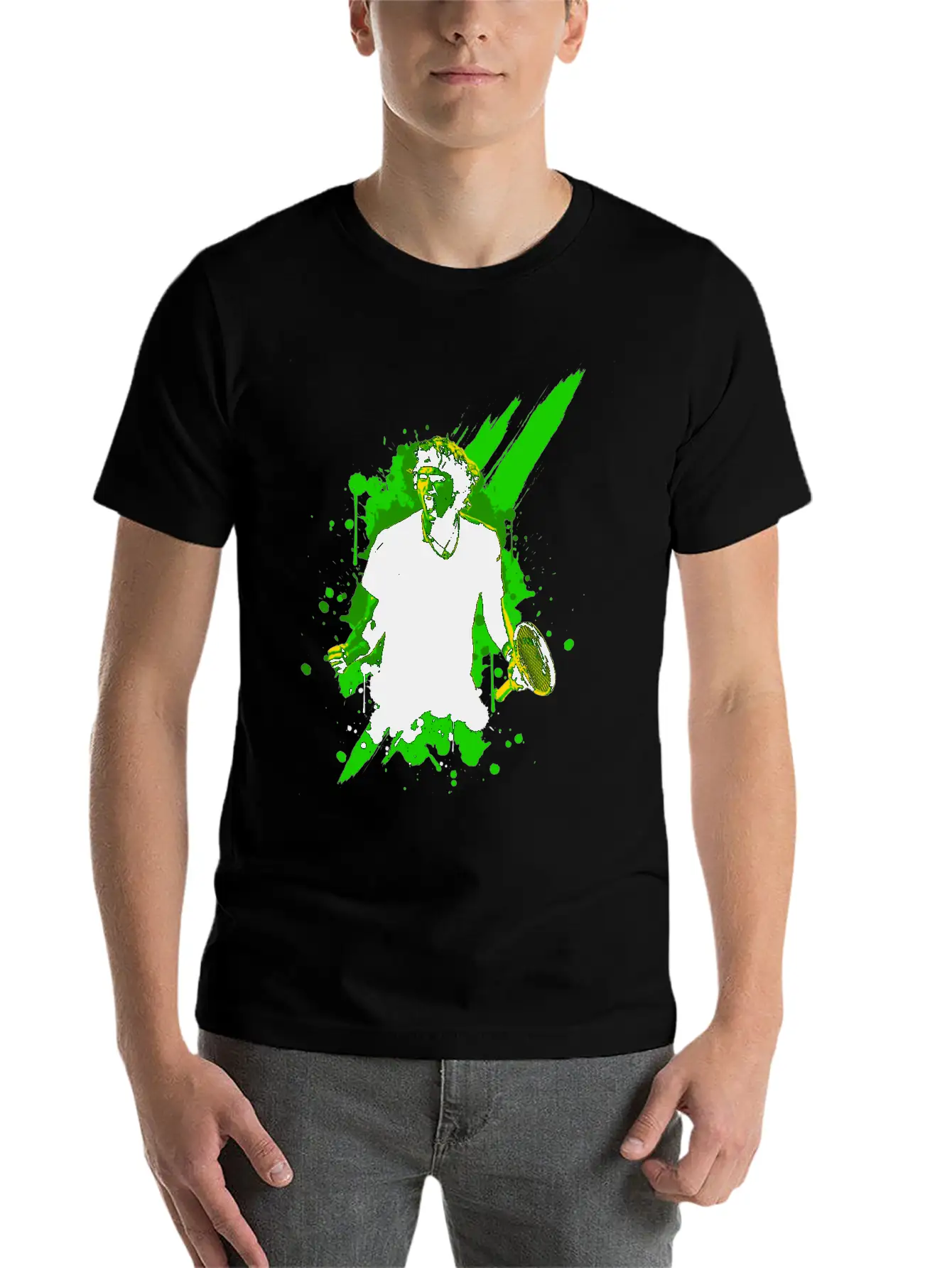 Tennis Is My Favorite Game Basic Graphic T-Shirt – Daily Comfort In Soft Cotton