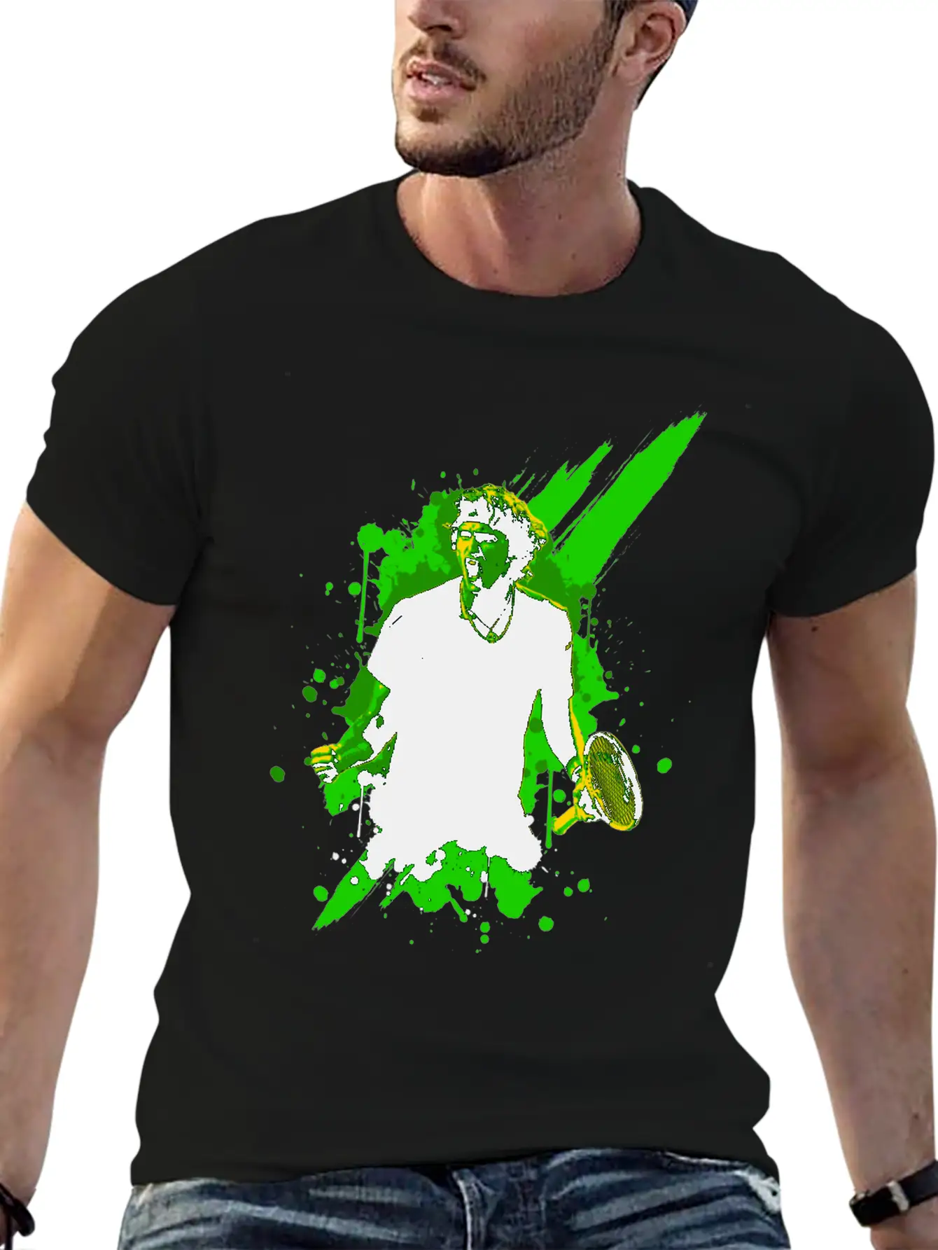 Tennis Is My Favorite Game Basic Graphic T-Shirt – Daily Comfort In Soft Cotton