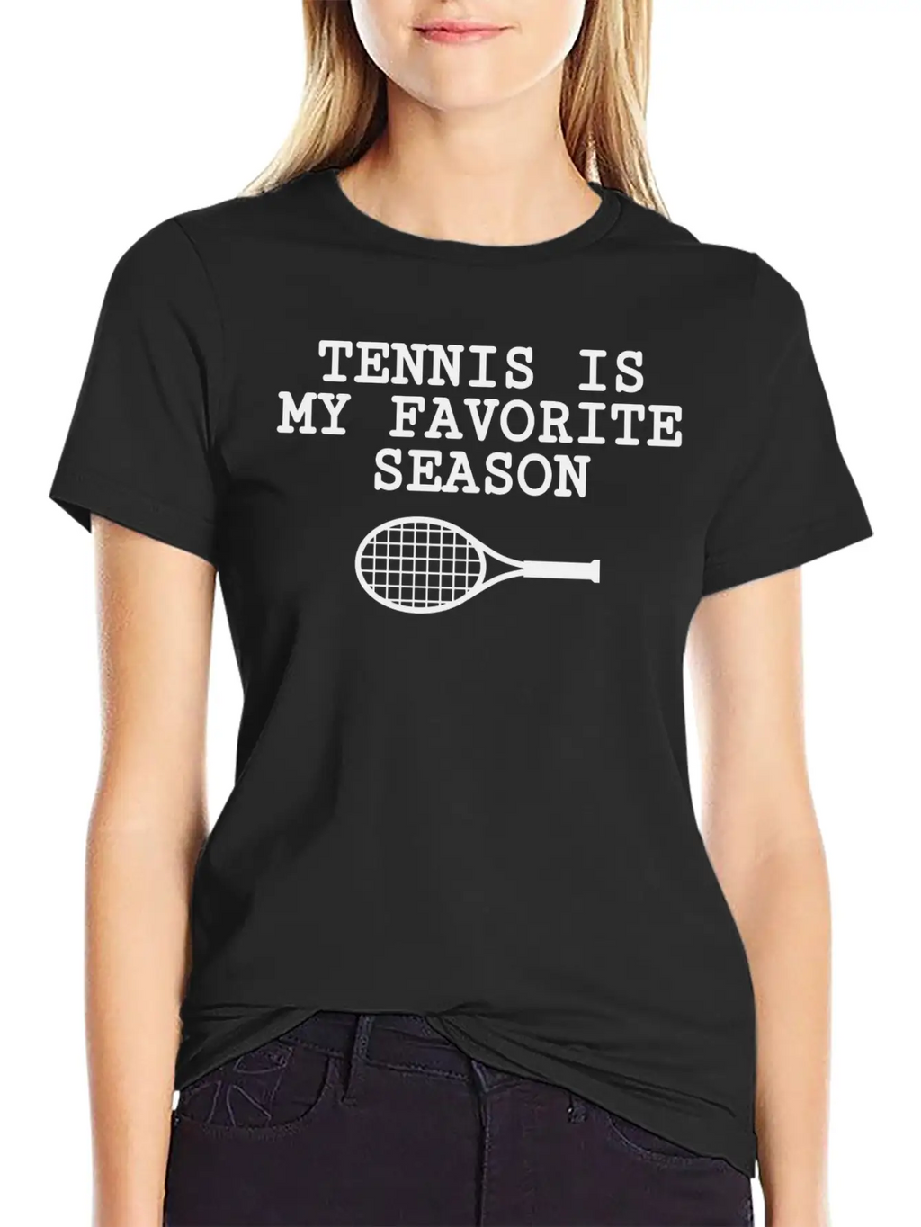 Tennis Is My Favorite Season Unisex Casual T-Shirt – Clean Design For Daily Comfort