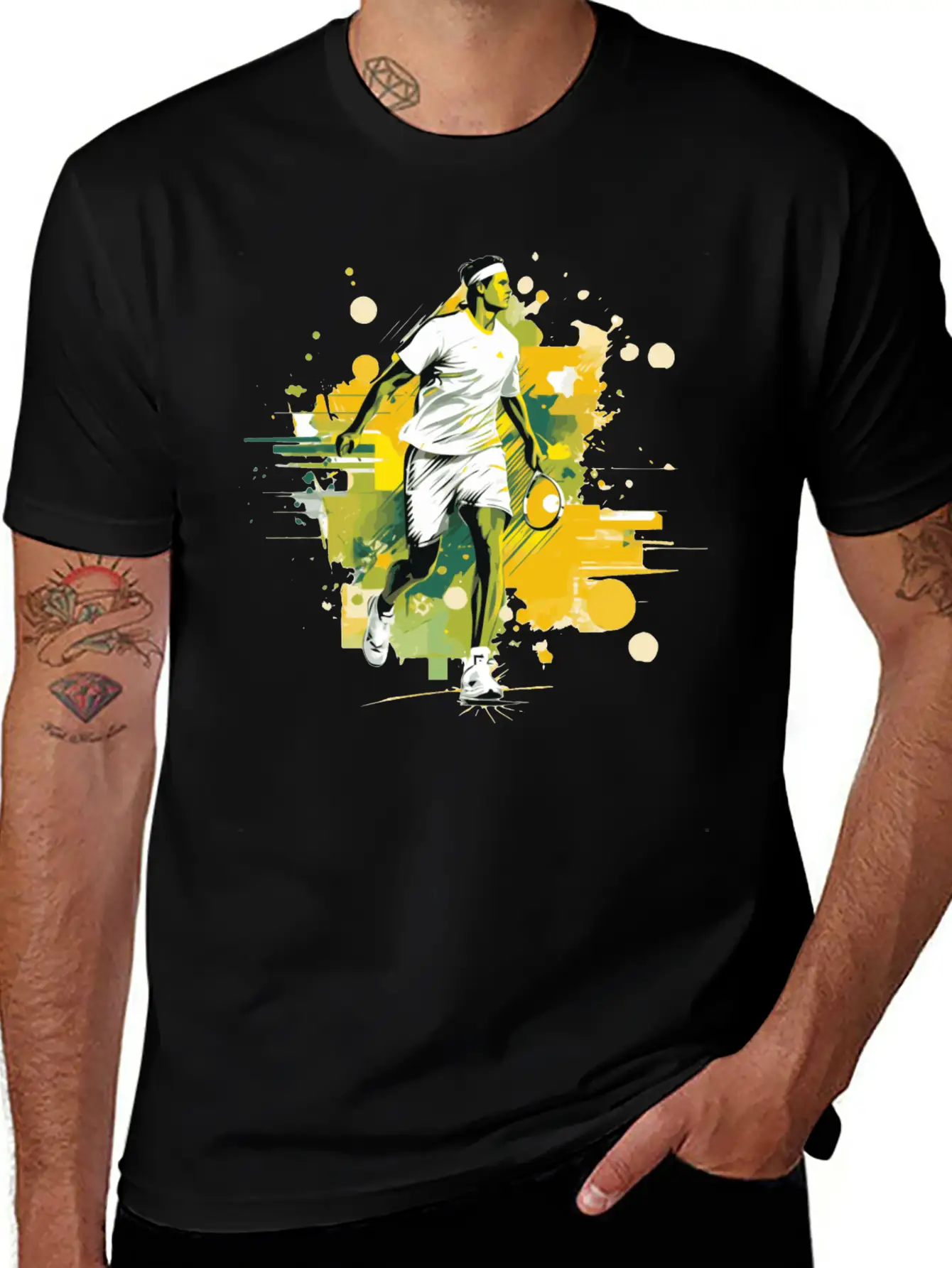 Tennis Stylish Everyday T-Shirt – Unisex Basic Cotton Tee