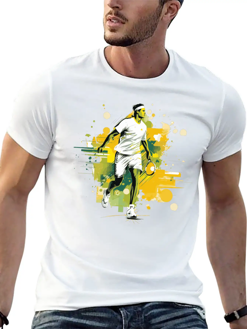 Tennis Stylish Everyday T-Shirt – Unisex Basic Cotton Tee