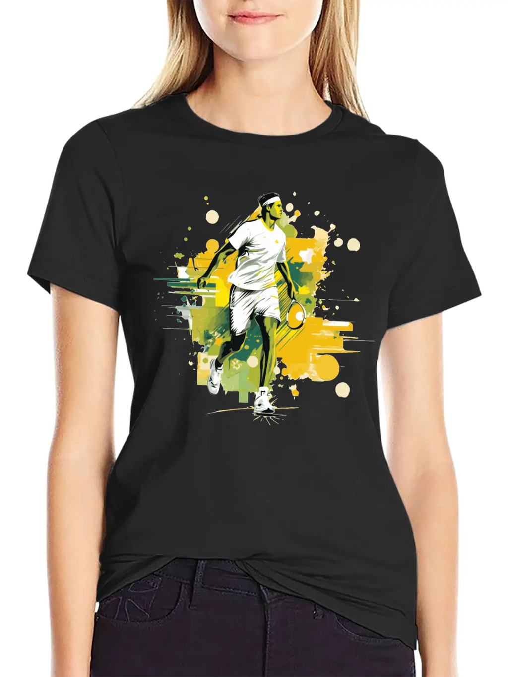 Tennis Stylish Everyday T-Shirt – Unisex Basic Cotton Tee