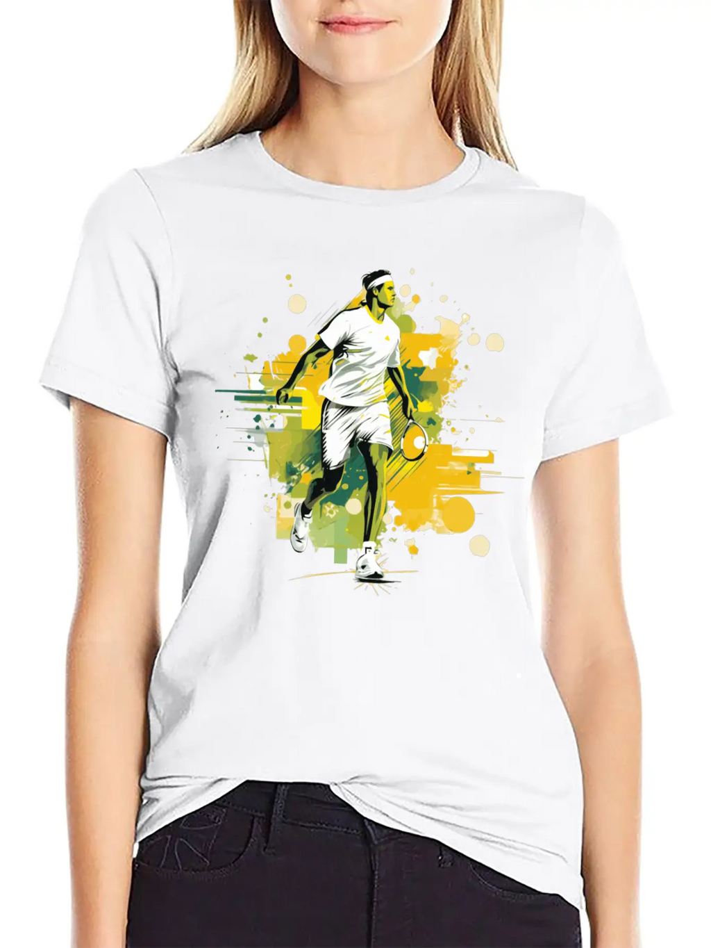 Tennis Stylish Everyday T-Shirt – Unisex Basic Cotton Tee