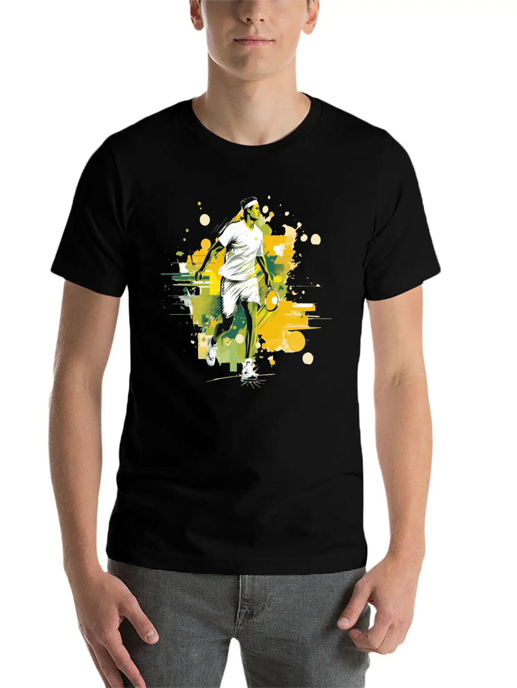 Tennis Stylish Everyday T-Shirt – Unisex Basic Cotton Tee
