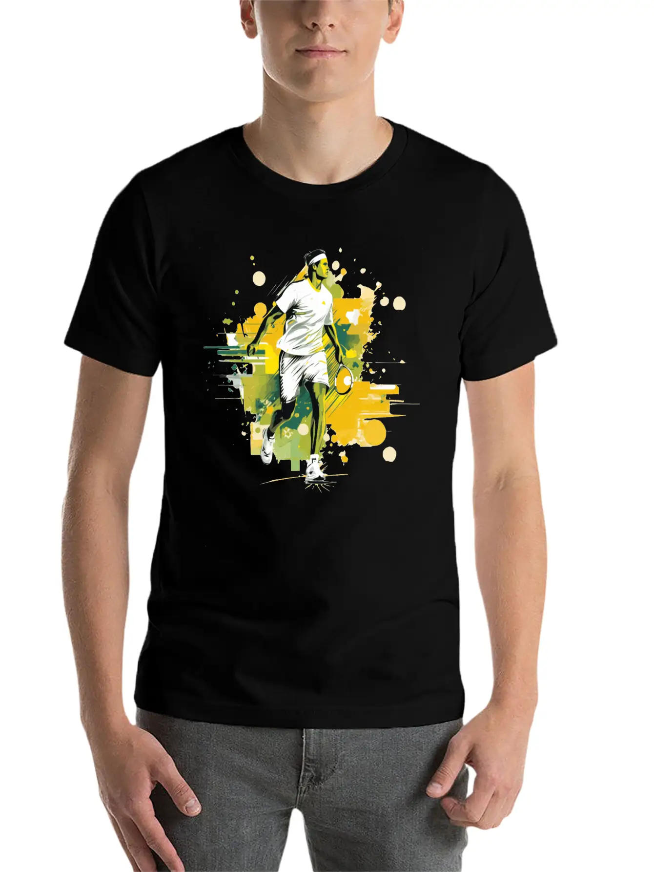 Tennis Stylish Everyday T-Shirt – Unisex Basic Cotton Tee