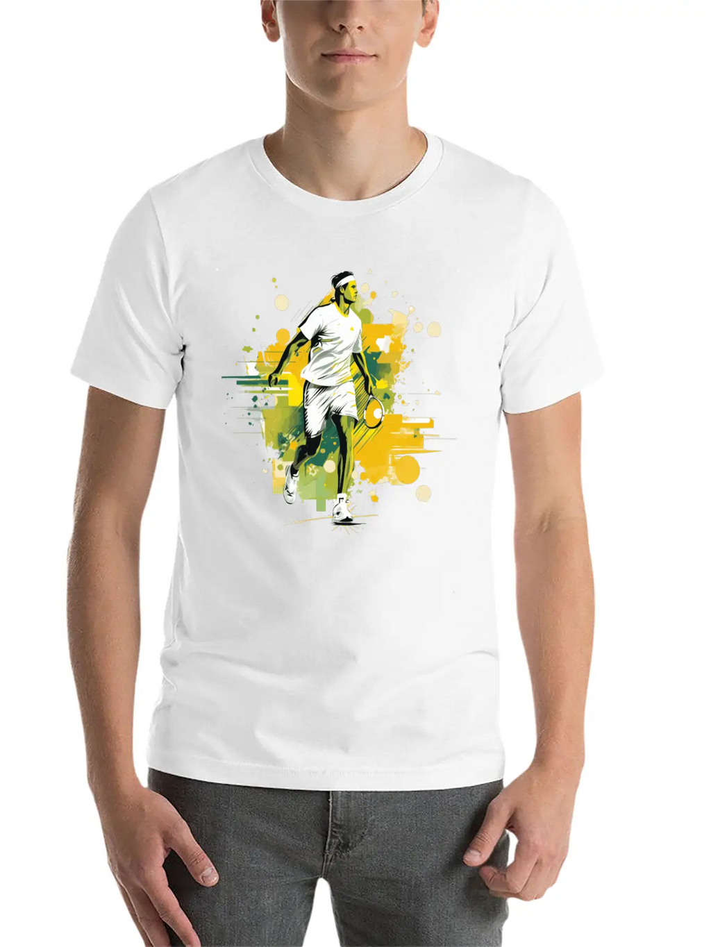 Tennis Stylish Everyday T-Shirt – Unisex Basic Cotton Tee