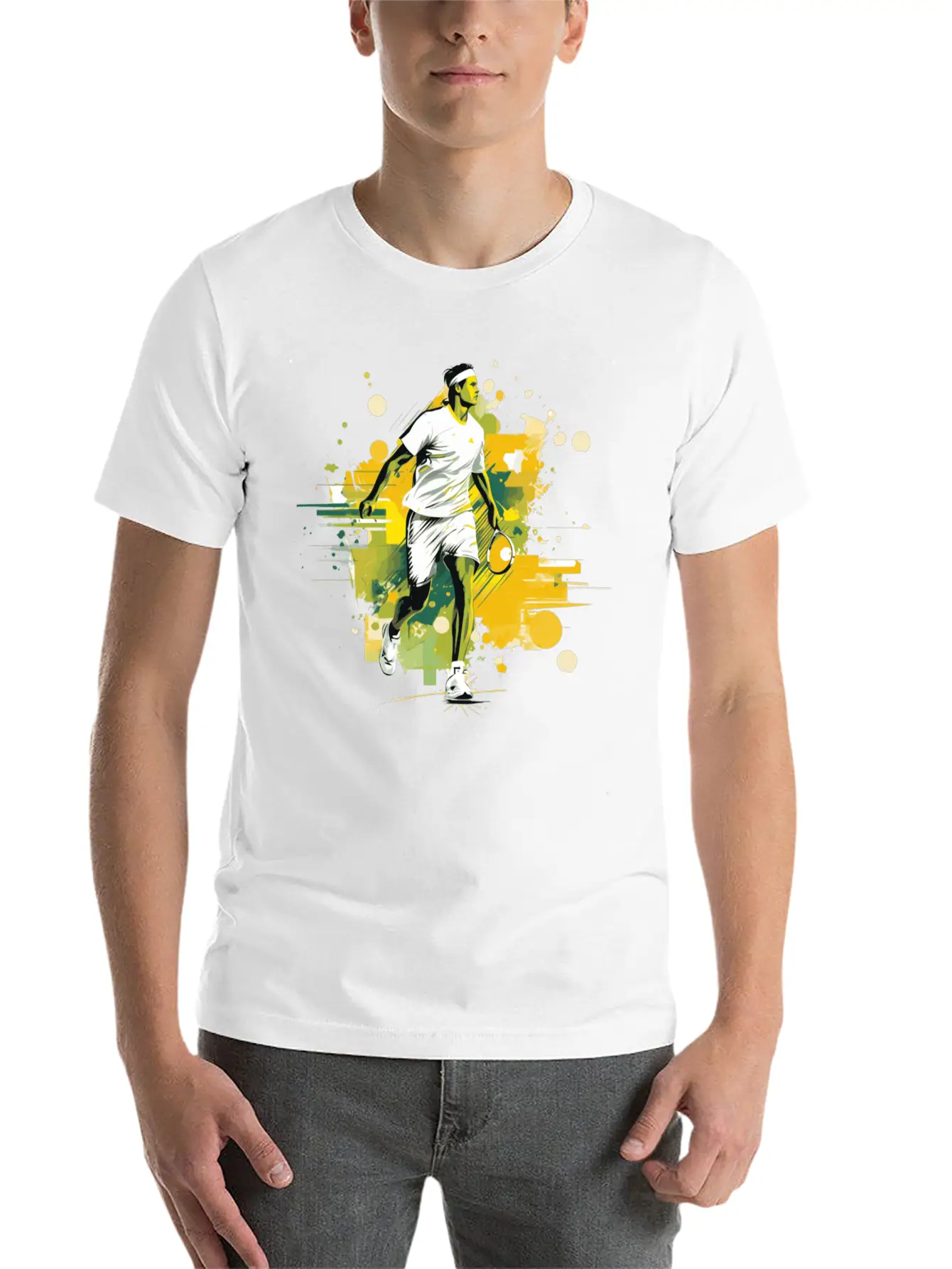 Tennis Stylish Everyday T-Shirt – Unisex Basic Cotton Tee
