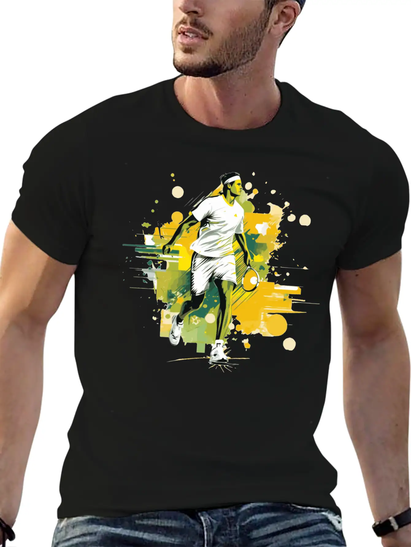 Tennis Stylish Everyday T-Shirt – Unisex Basic Cotton Tee