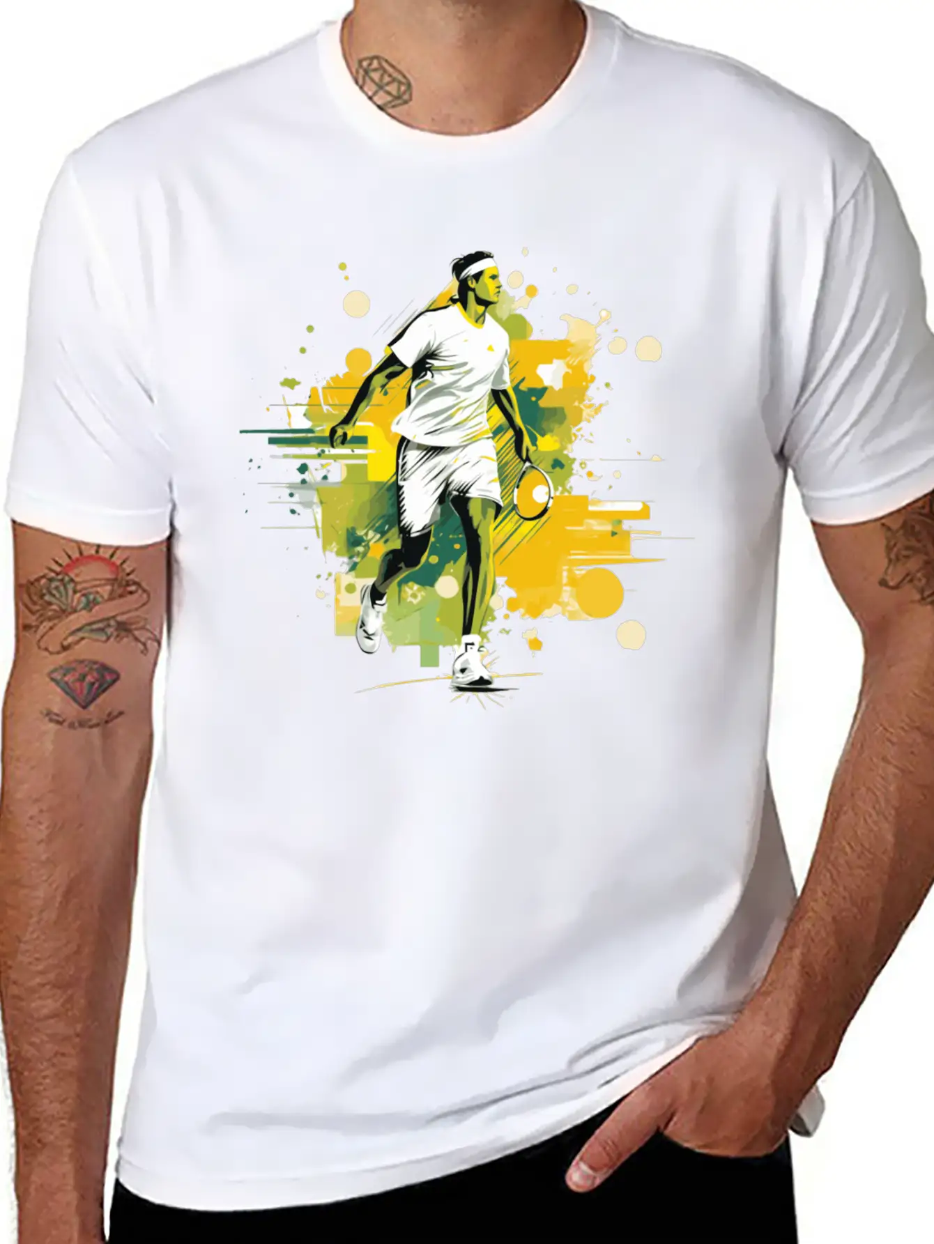 Tennis Stylish Everyday T-Shirt – Unisex Basic Cotton Tee