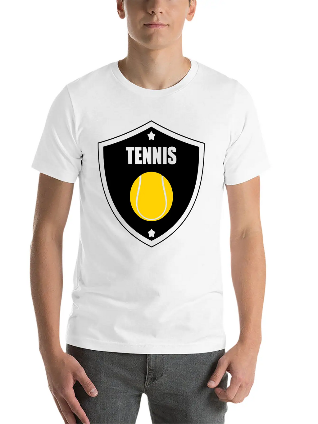 Tennis Tennisman Sport Ball Match Fun Classic Cotton Tee – Unisex Comfort For Any Season