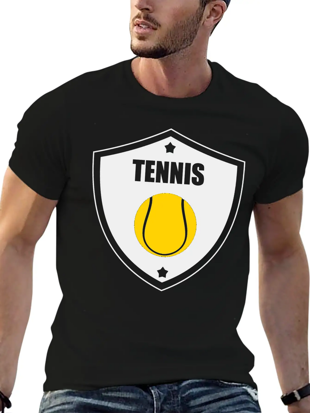 Tennis Tennisman Sport Ball Match Fun Classic Cotton Tee – Unisex Comfort For Any Season