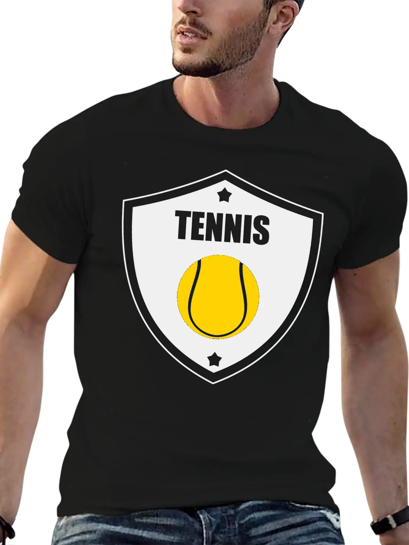Tennis Tennisman Sport Ball Match Fun Classic Cotton Tee – Unisex Comfort For Any Season