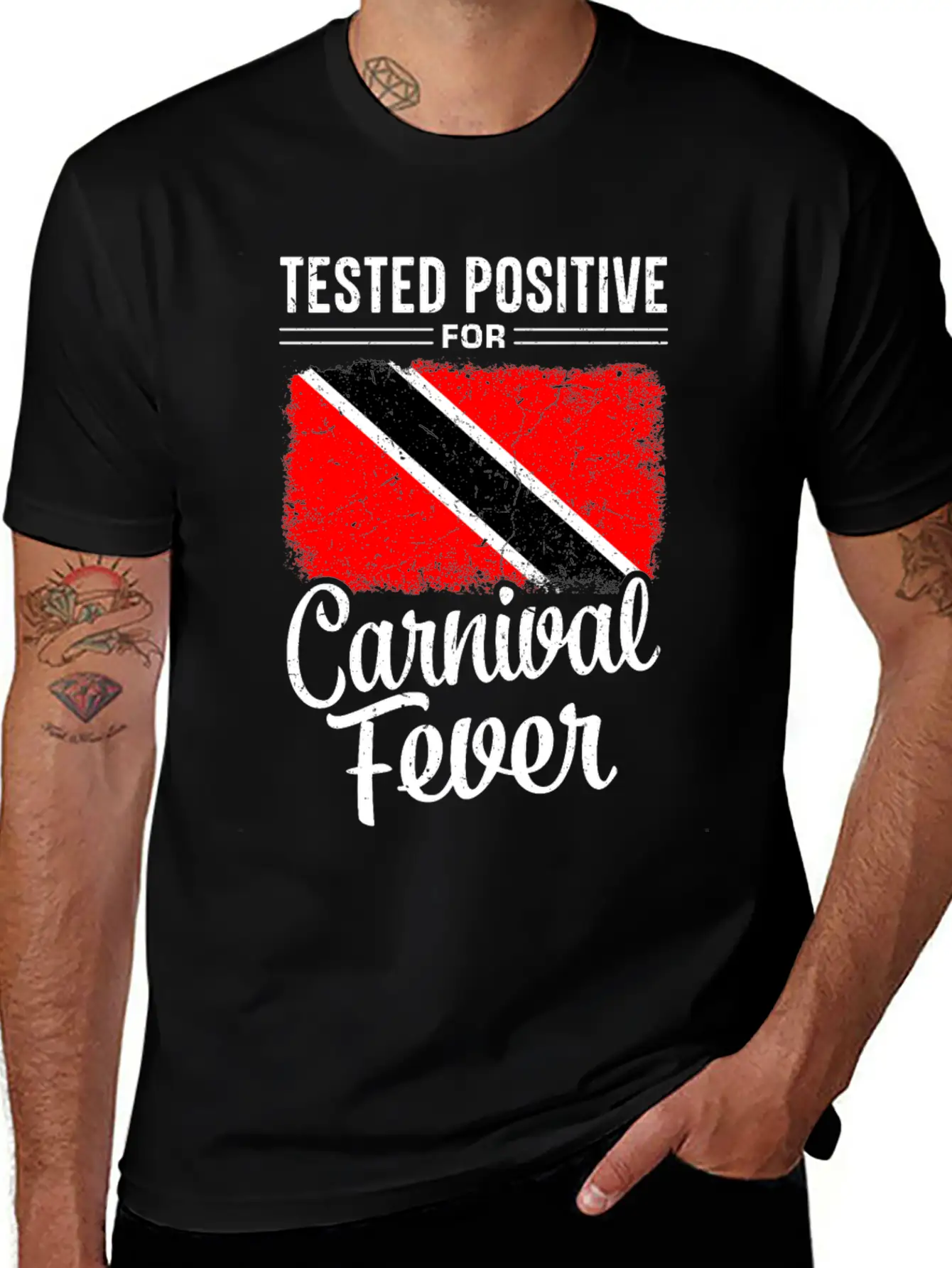 Tested Positive For Carnival Fever Classic Cotton Tee – Unisex Comfort For Any Season