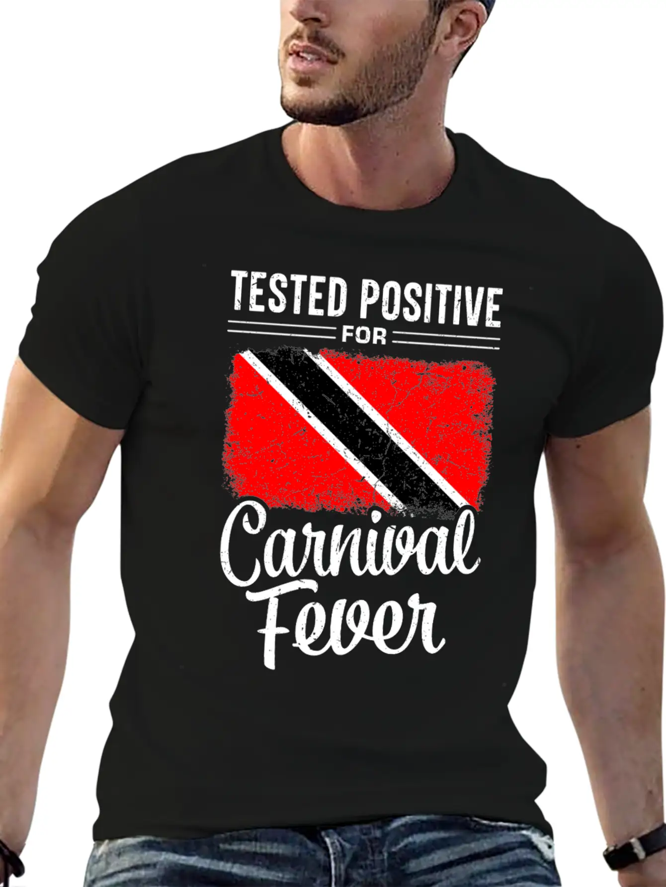 Tested Positive For Carnival Fever Classic Cotton Tee – Unisex Comfort For Any Season
