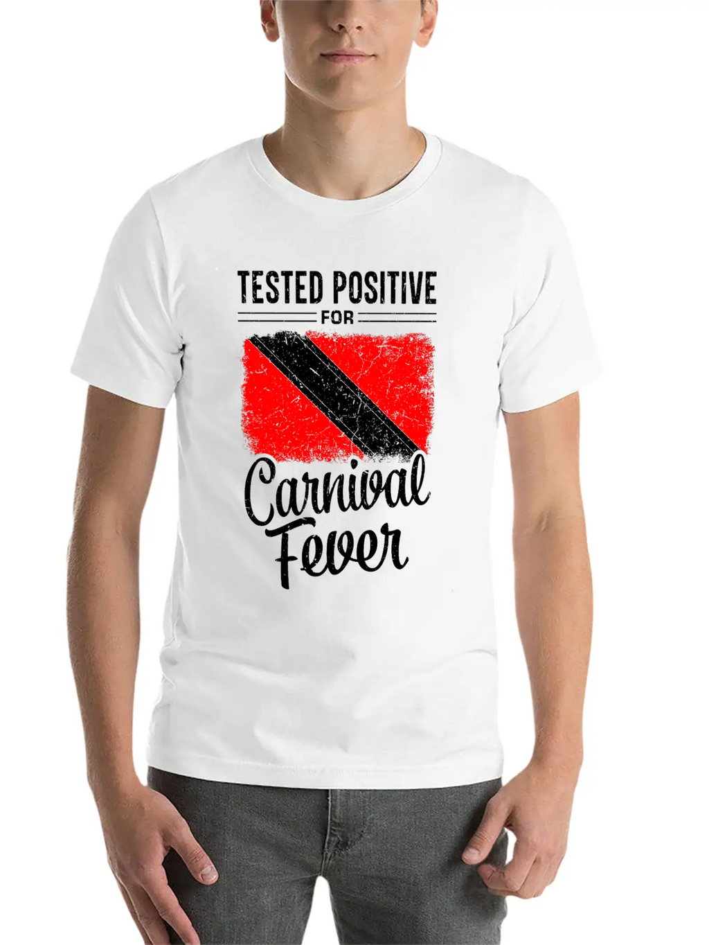 Tested Positive For Carnival Fever Classic Cotton Tee – Unisex Comfort For Any Season