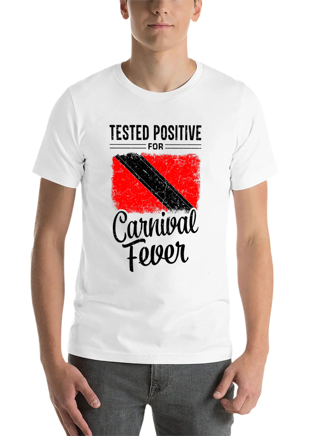 Tested Positive For Carnival Fever Classic Cotton Tee – Unisex Comfort For Any Season