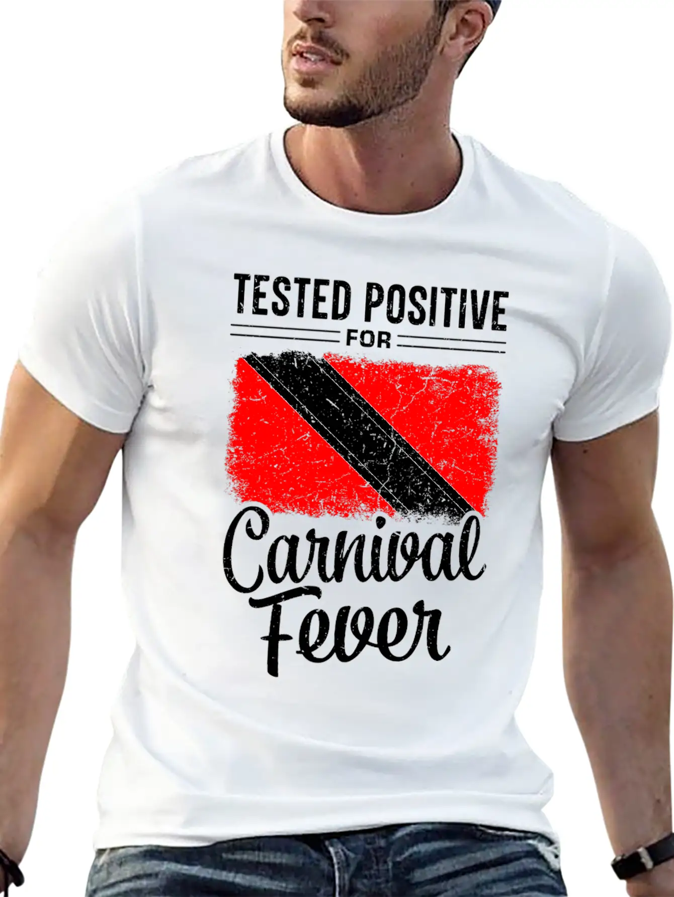 Tested Positive For Carnival Fever Classic Cotton Tee – Unisex Comfort For Any Season