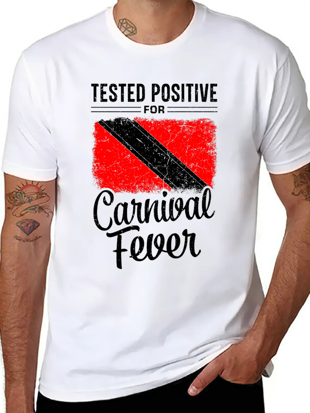 Tested Positive For Carnival Fever Classic Cotton Tee – Unisex Comfort For Any Season