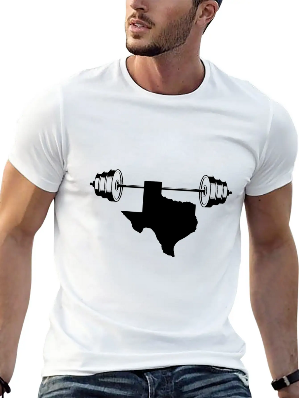 Texas Barbell Classic Cotton Tee – Unisex Comfort For Any Season