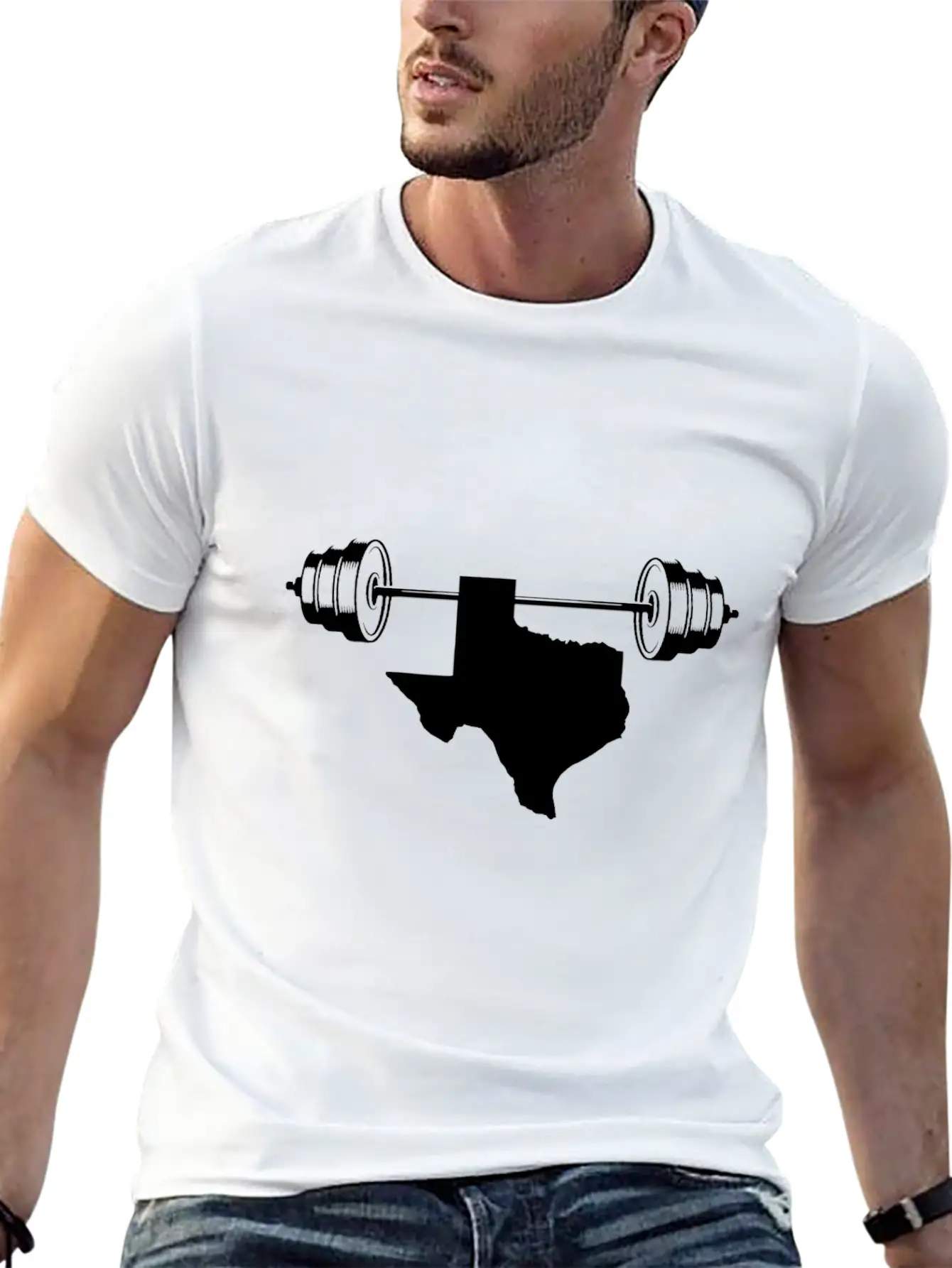Texas Barbell Classic Cotton Tee – Unisex Comfort For Any Season