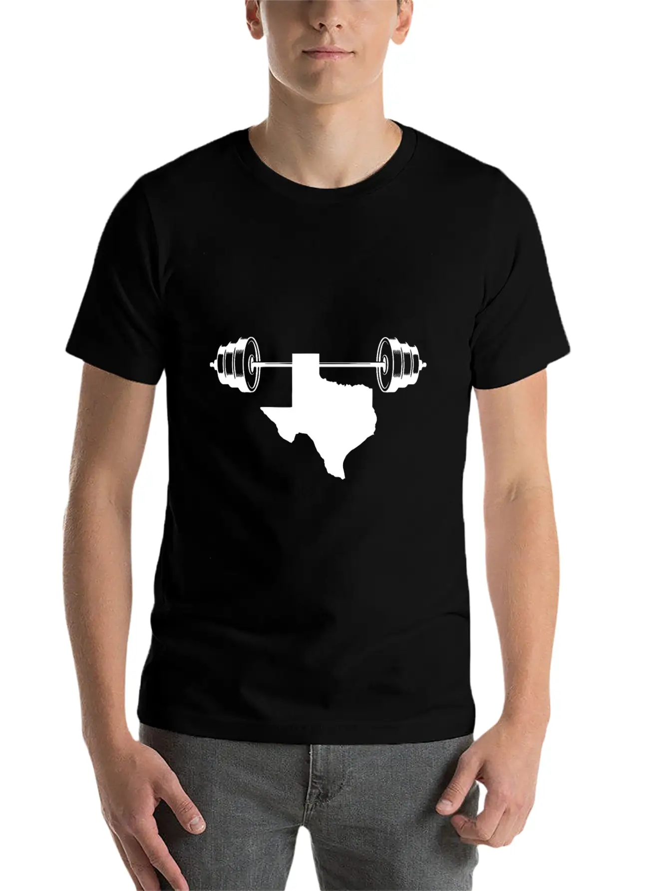 Texas Barbell Classic Cotton Tee – Unisex Comfort For Any Season