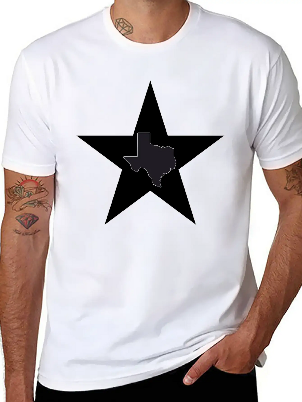 Texas Big Lone Star Black T-Shirt Classic Cotton Tee – Unisex Comfort For Any Season