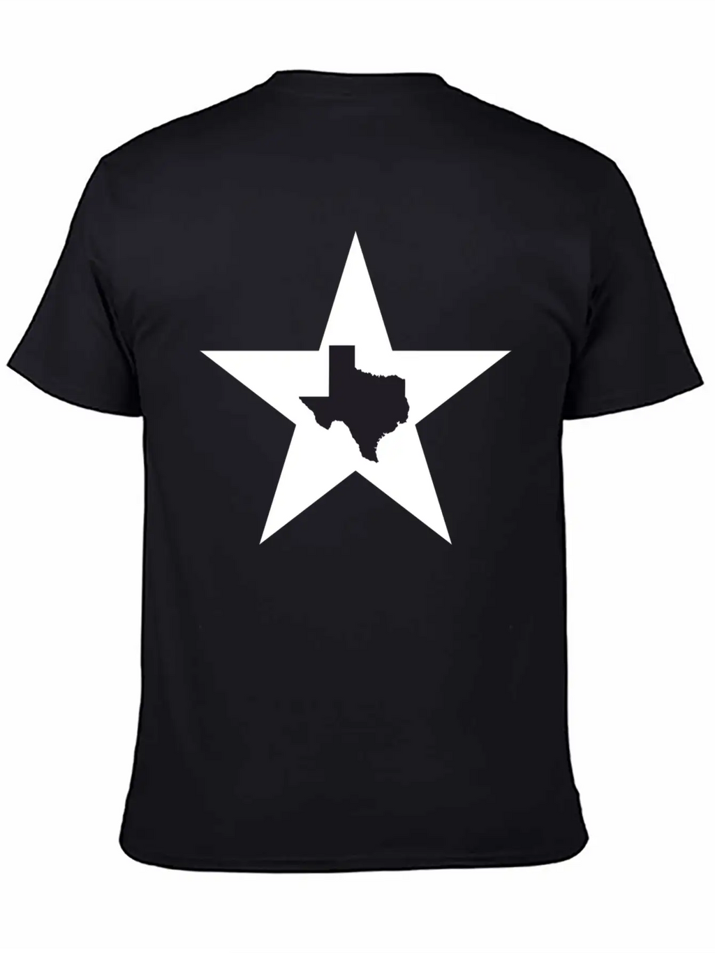 Texas Big Lone Star Black T-Shirt Classic Cotton Tee – Unisex Comfort For Any Season