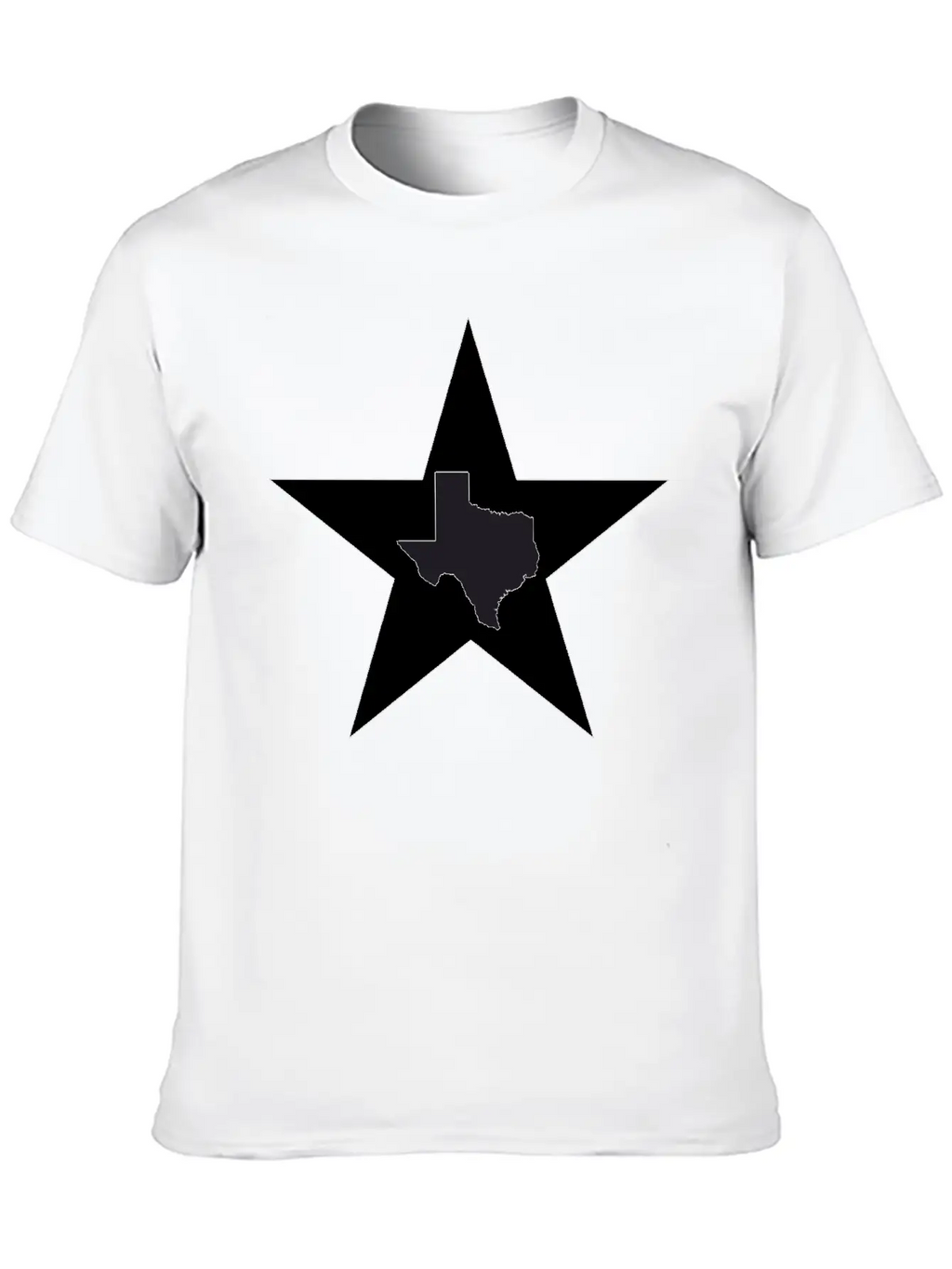 Texas Big Lone Star Black T-Shirt Classic Cotton Tee – Unisex Comfort For Any Season