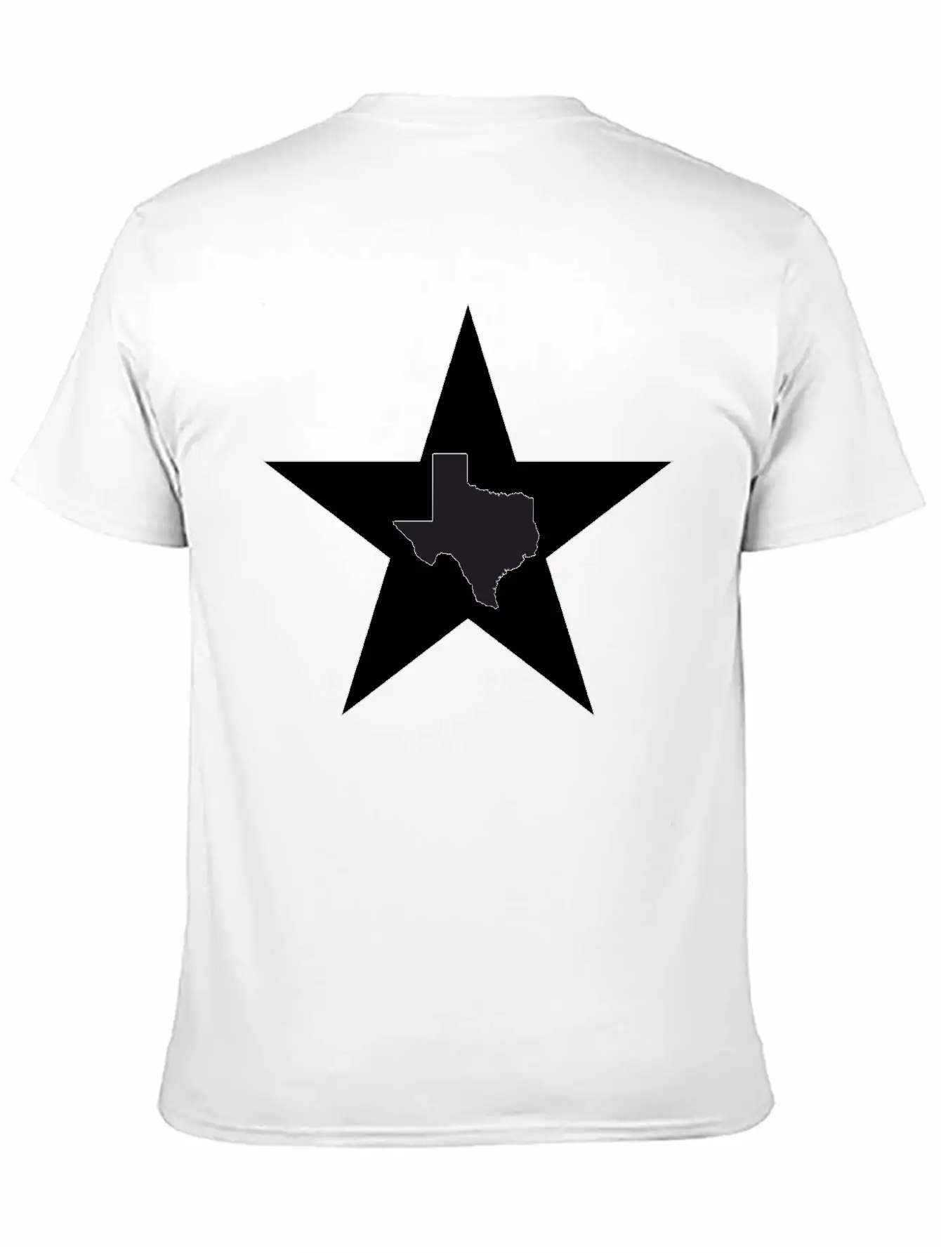 Texas Big Lone Star Black T-Shirt Classic Cotton Tee – Unisex Comfort For Any Season